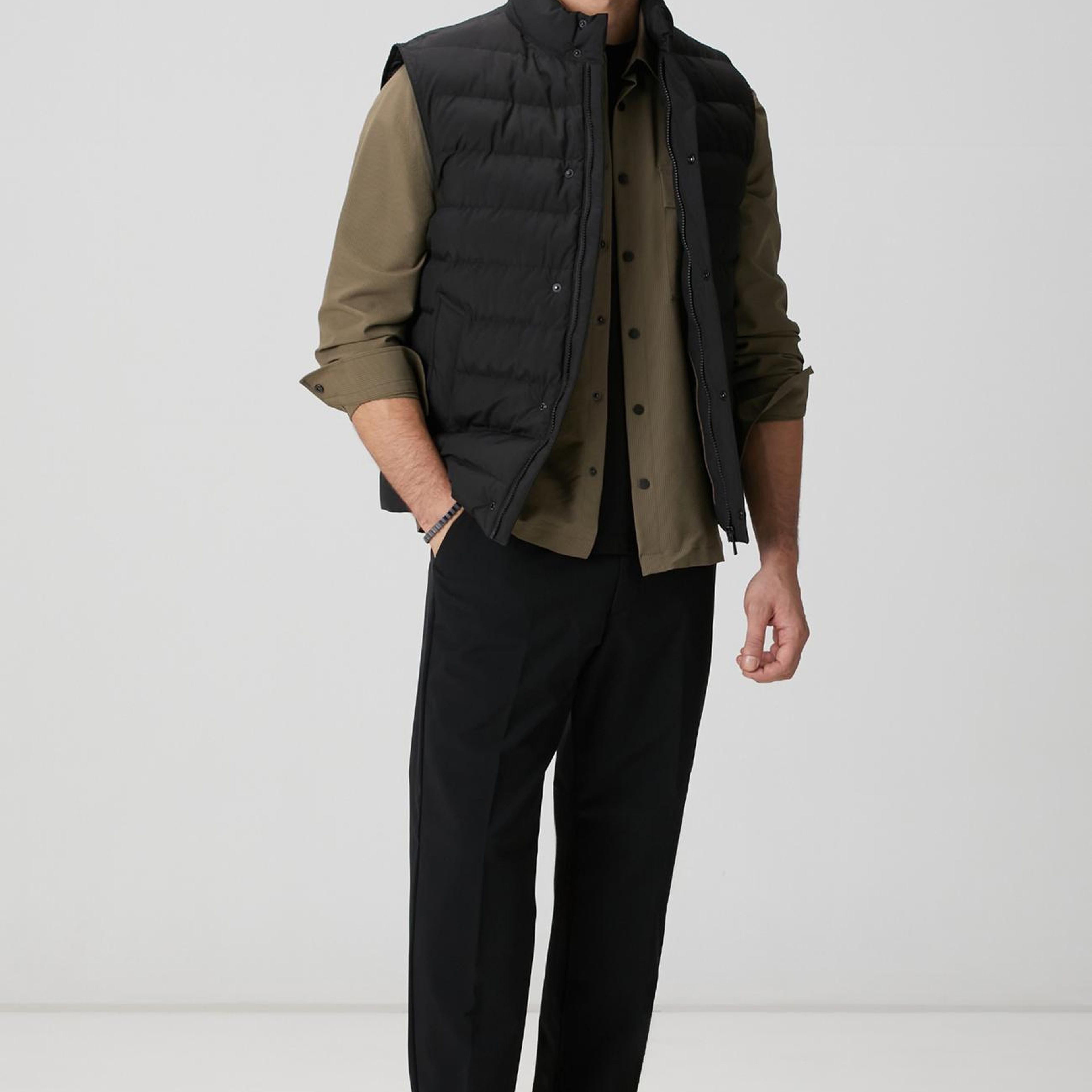 Network Erkek N-Tech Haki Gömlek