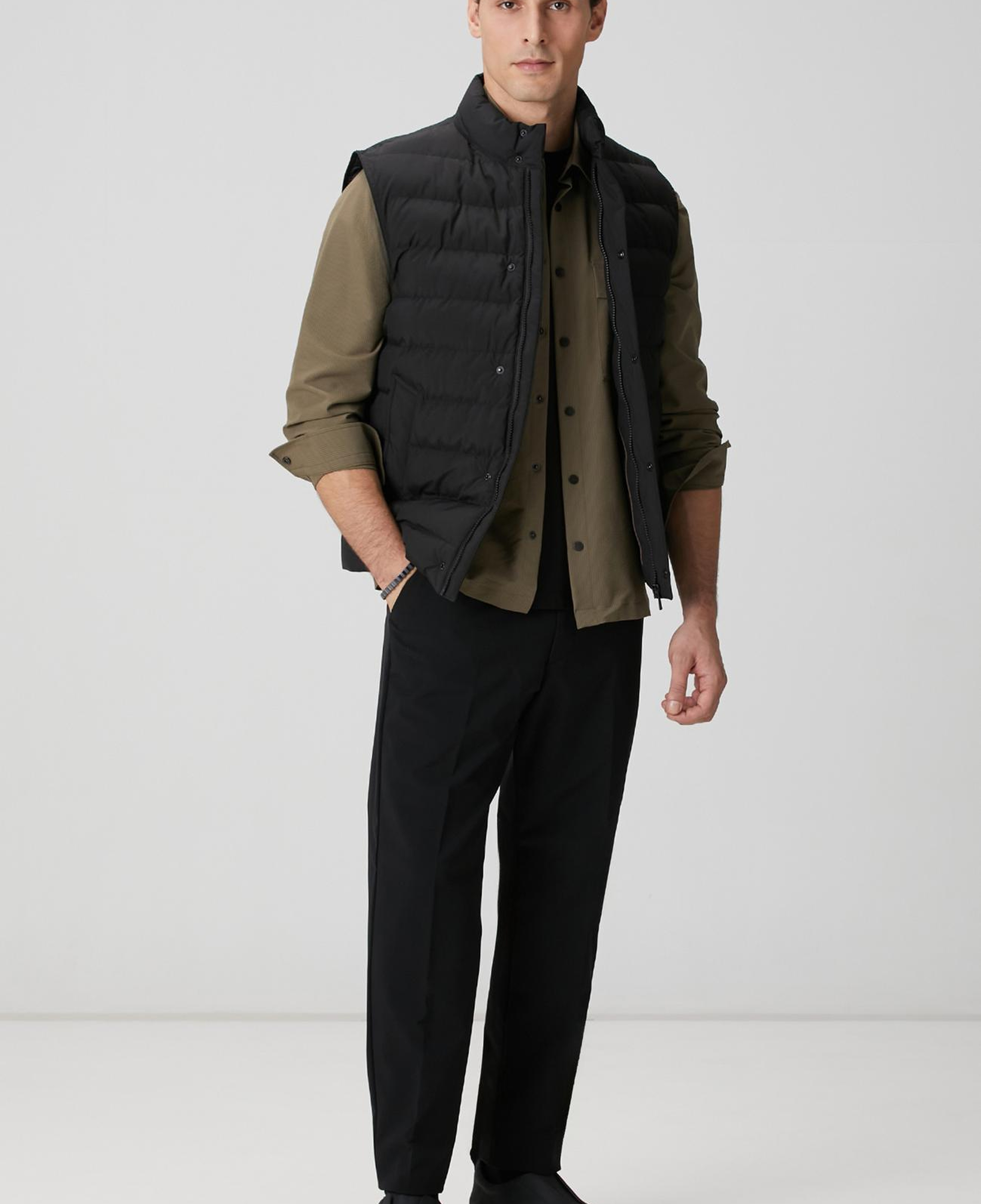 Network Erkek N-Tech Haki Gömlek