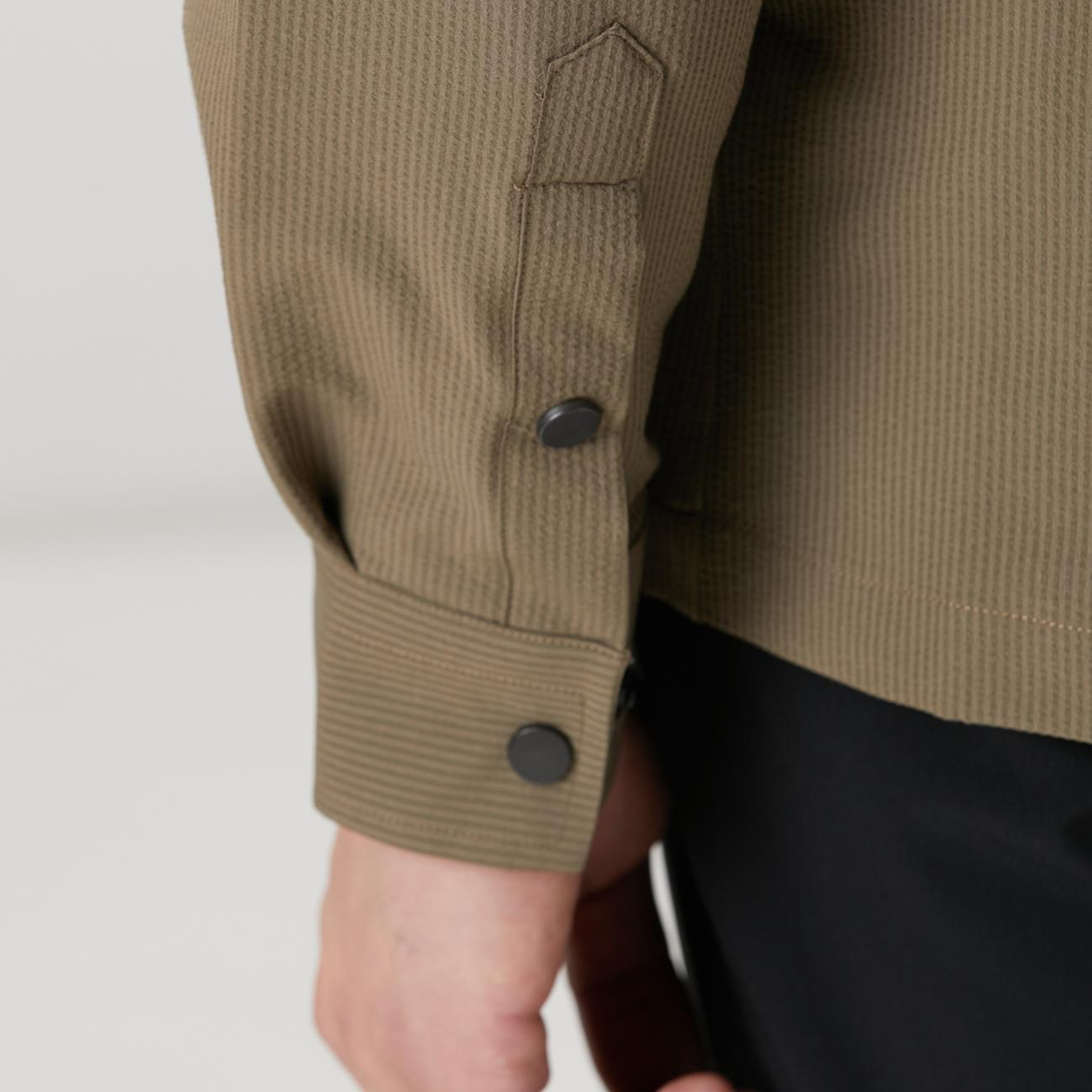 Network Erkek N-Tech Haki Gömlek