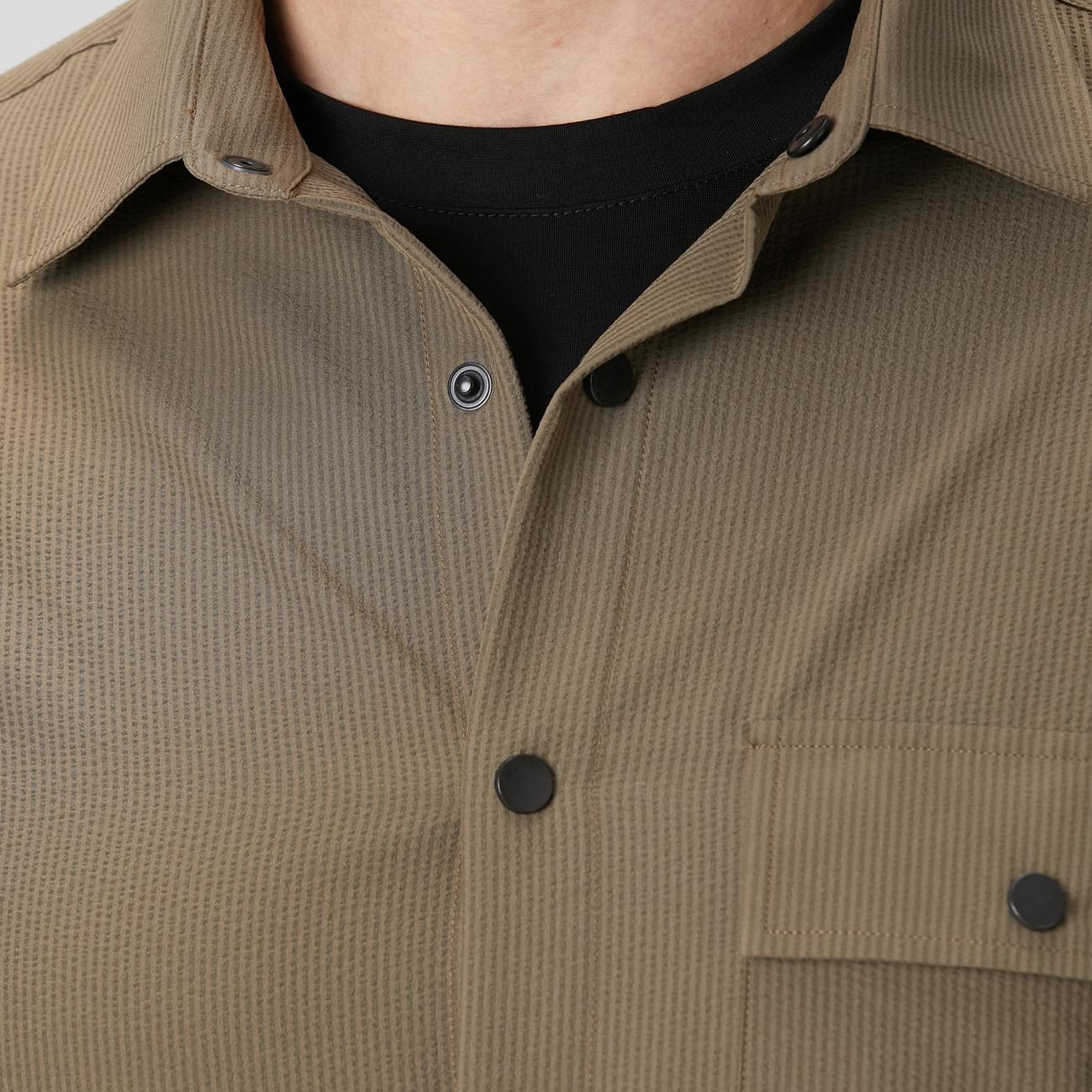 Network Erkek N-Tech Haki Gömlek