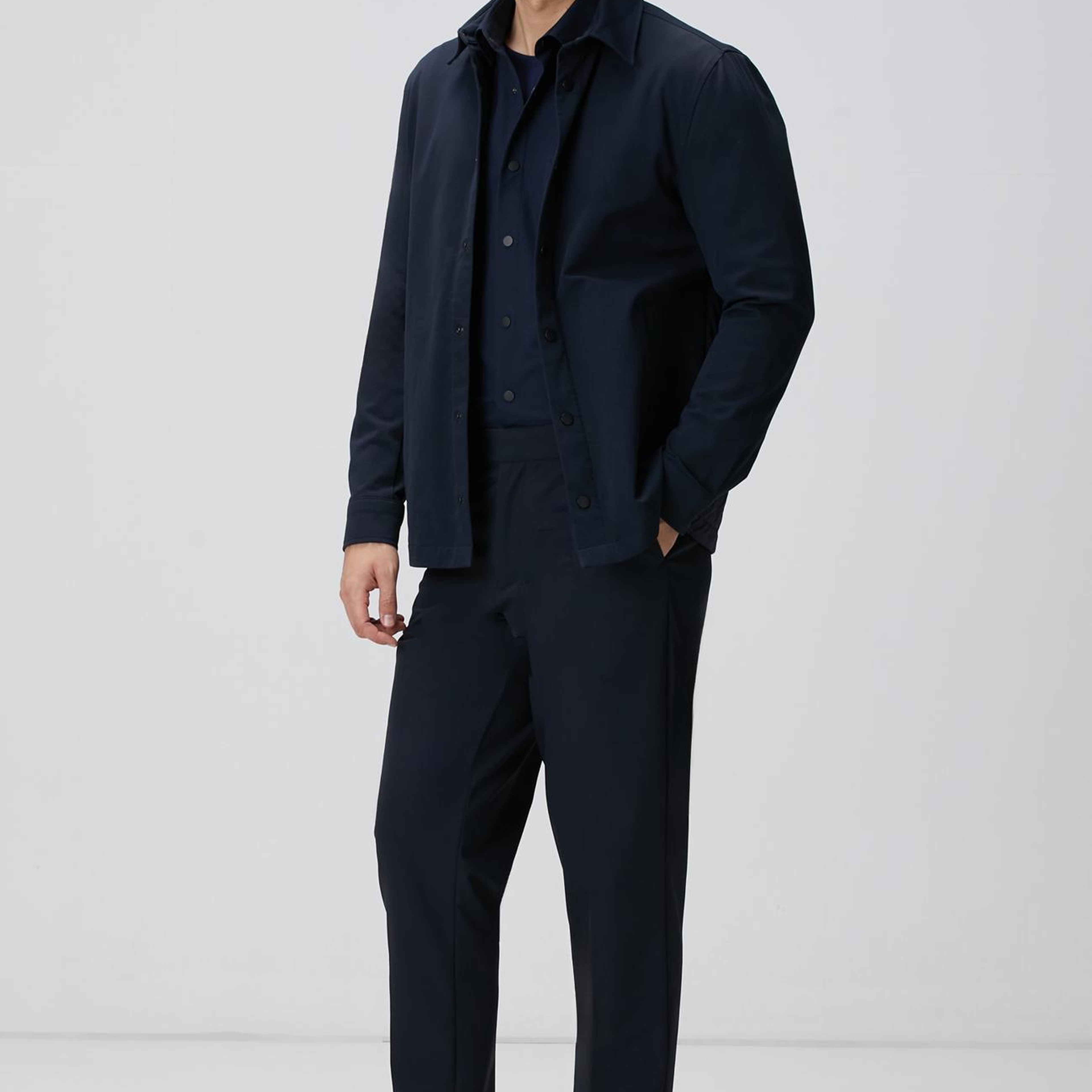 Network Erkek N-Tech Lacivert Gömlek