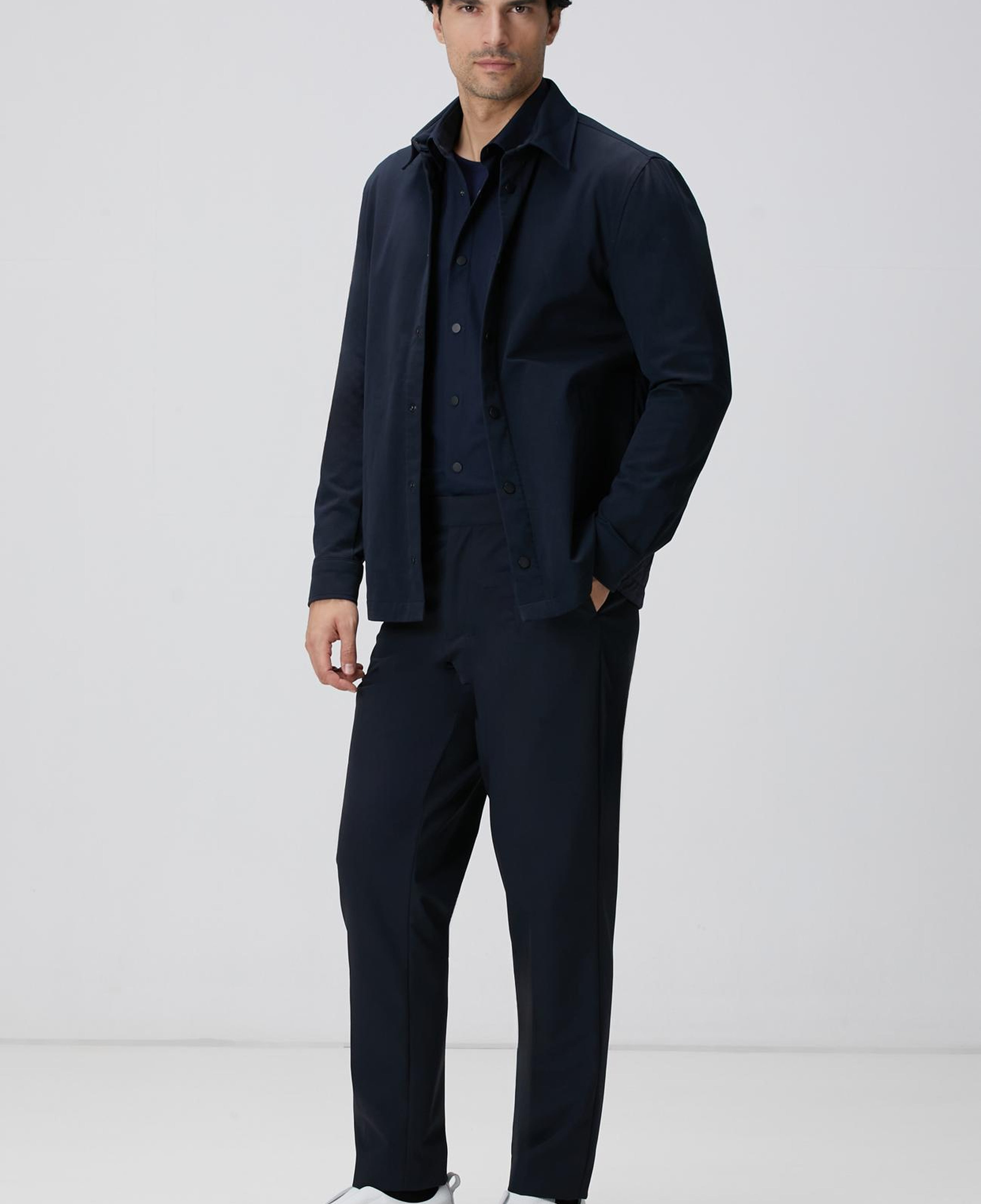 Network Erkek N-Tech Lacivert Gömlek