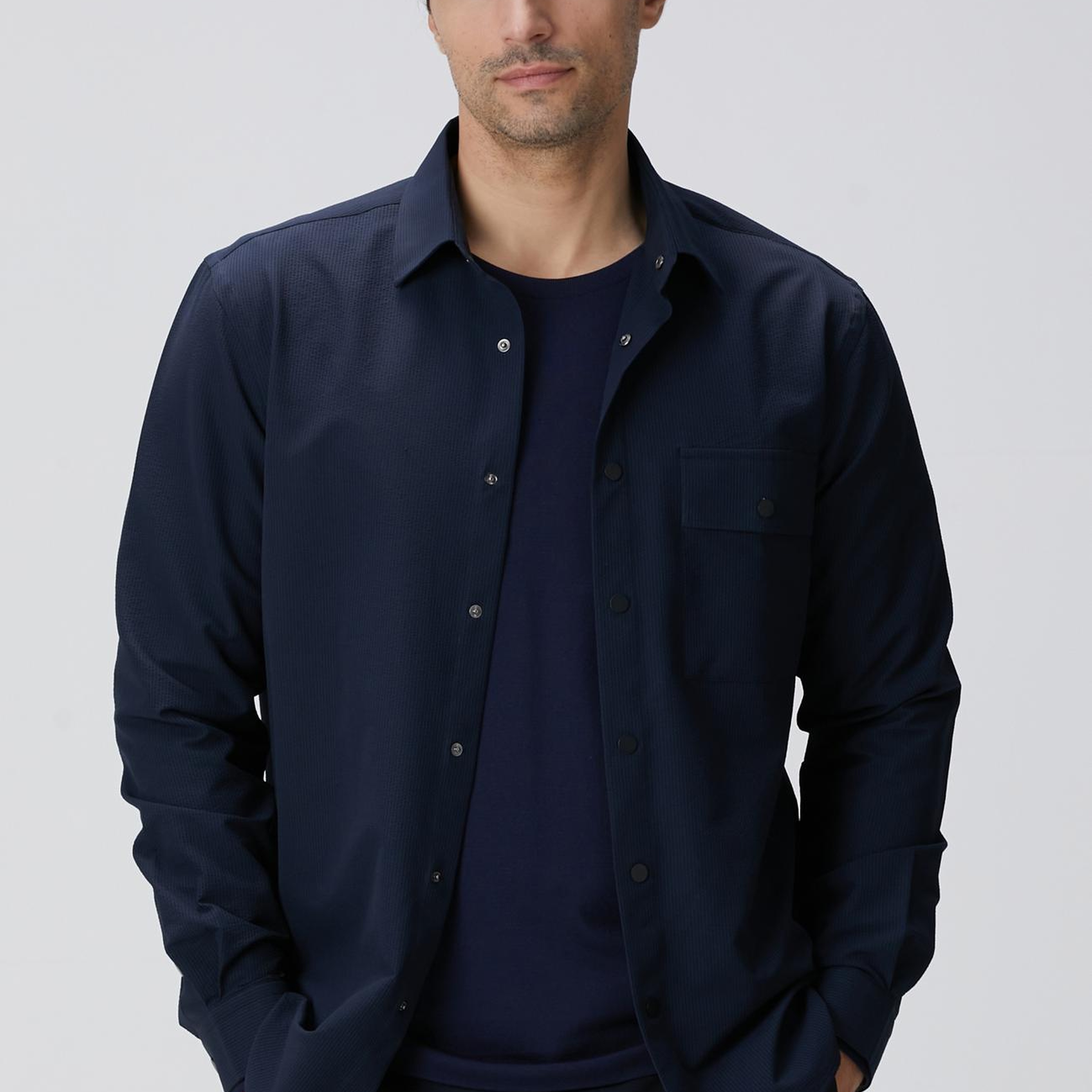 Network Erkek N-Tech Lacivert Gömlek