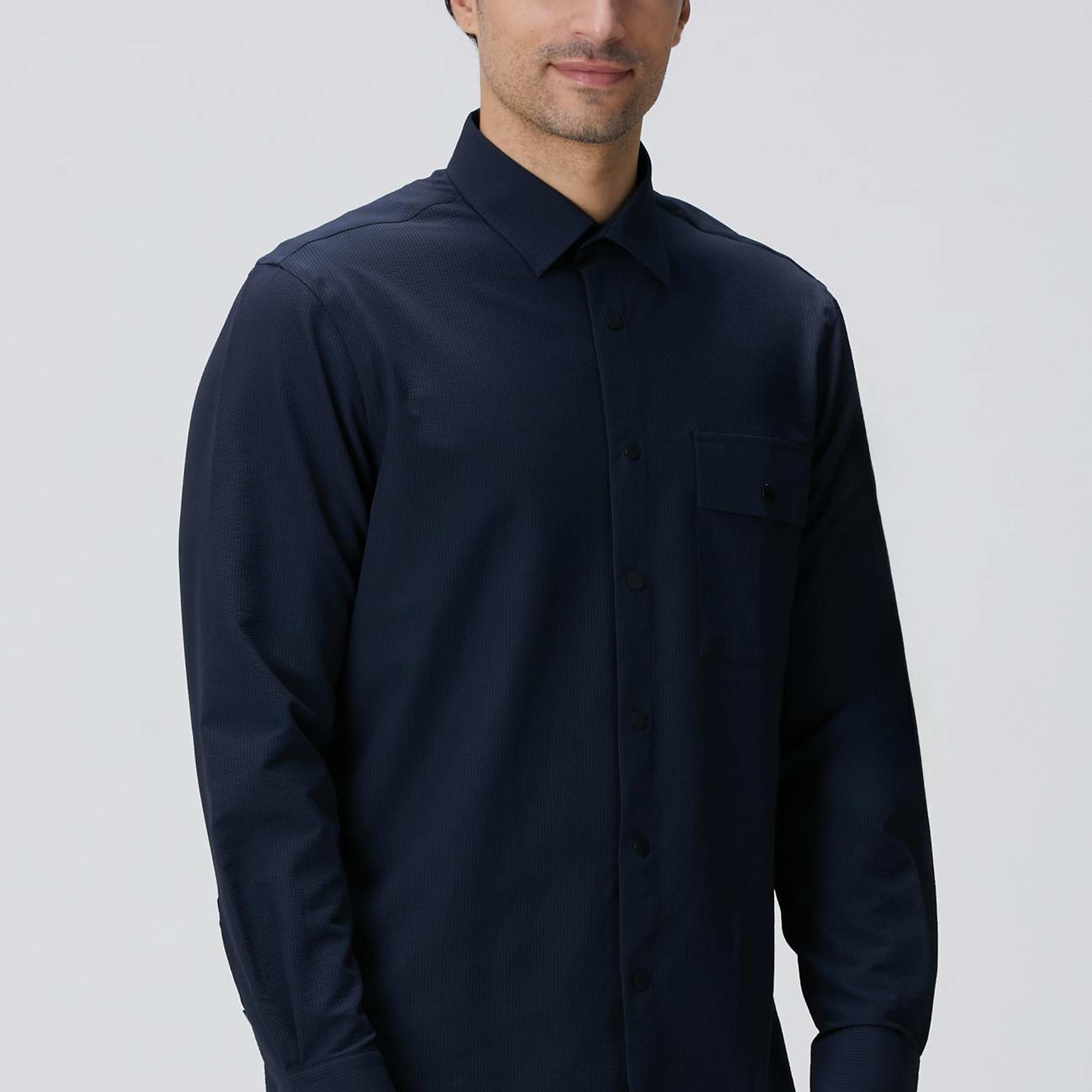 Network Erkek N-Tech Lacivert Gömlek