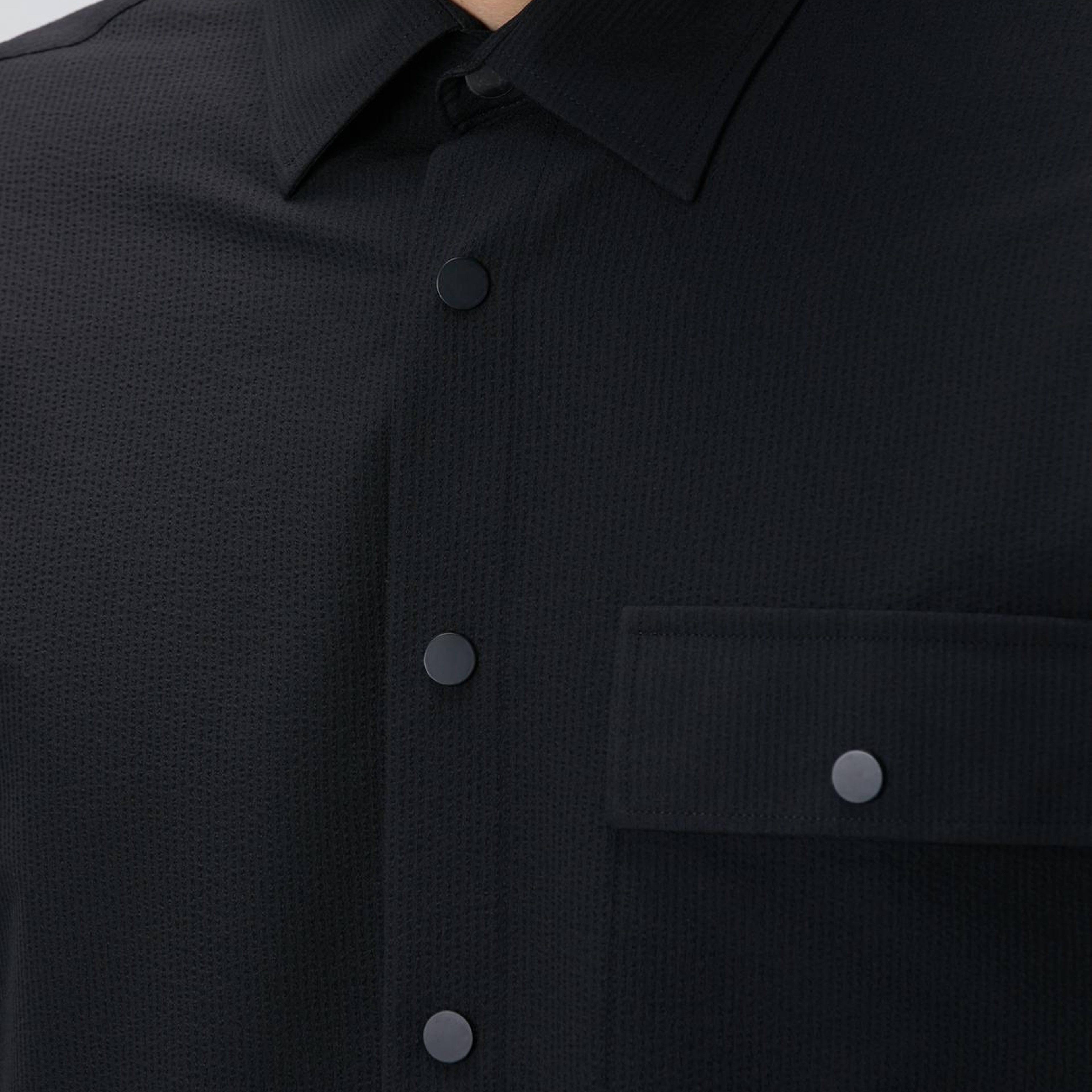 Network Erkek N-Tech Siyah Gömlek