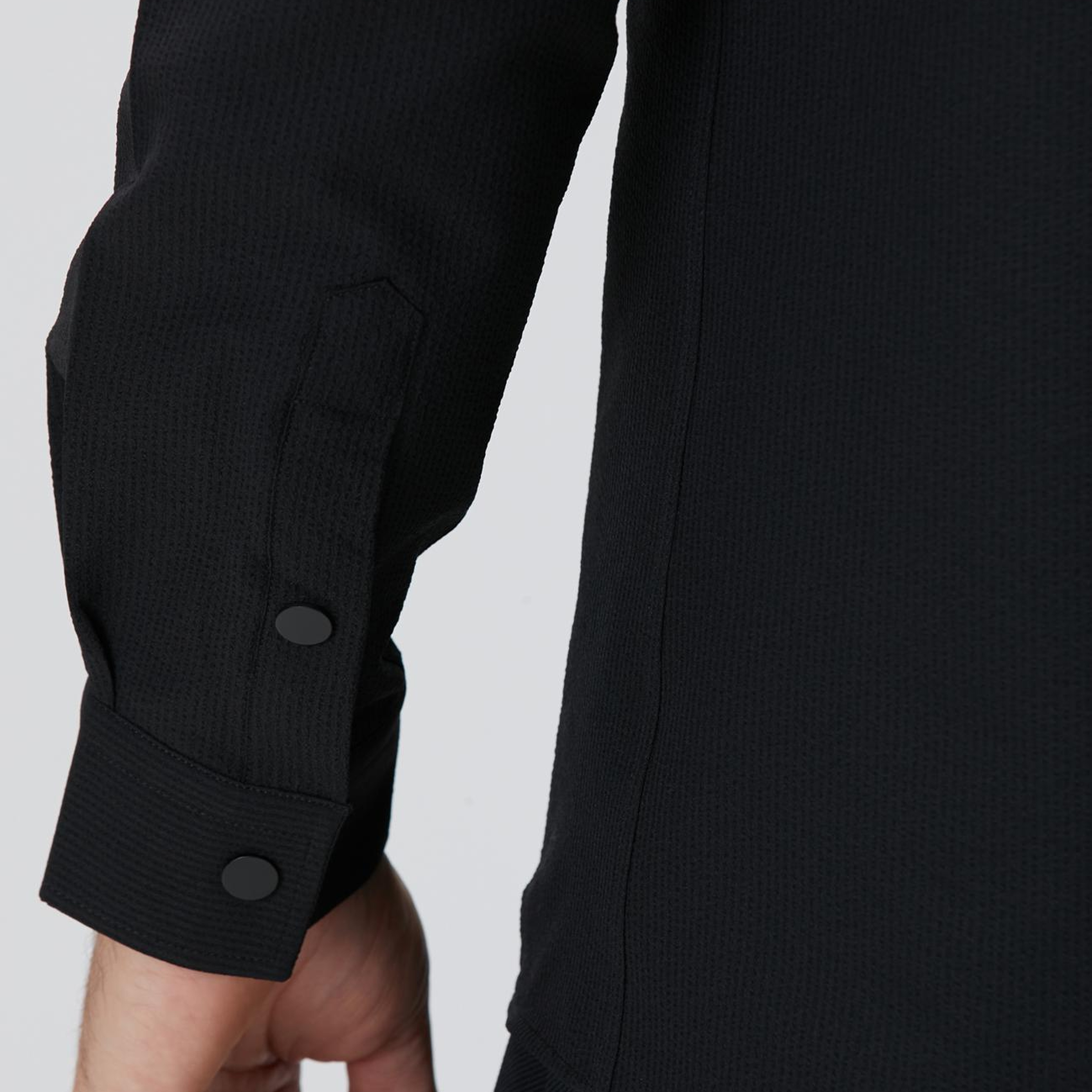 Network Erkek N-Tech Siyah Gömlek