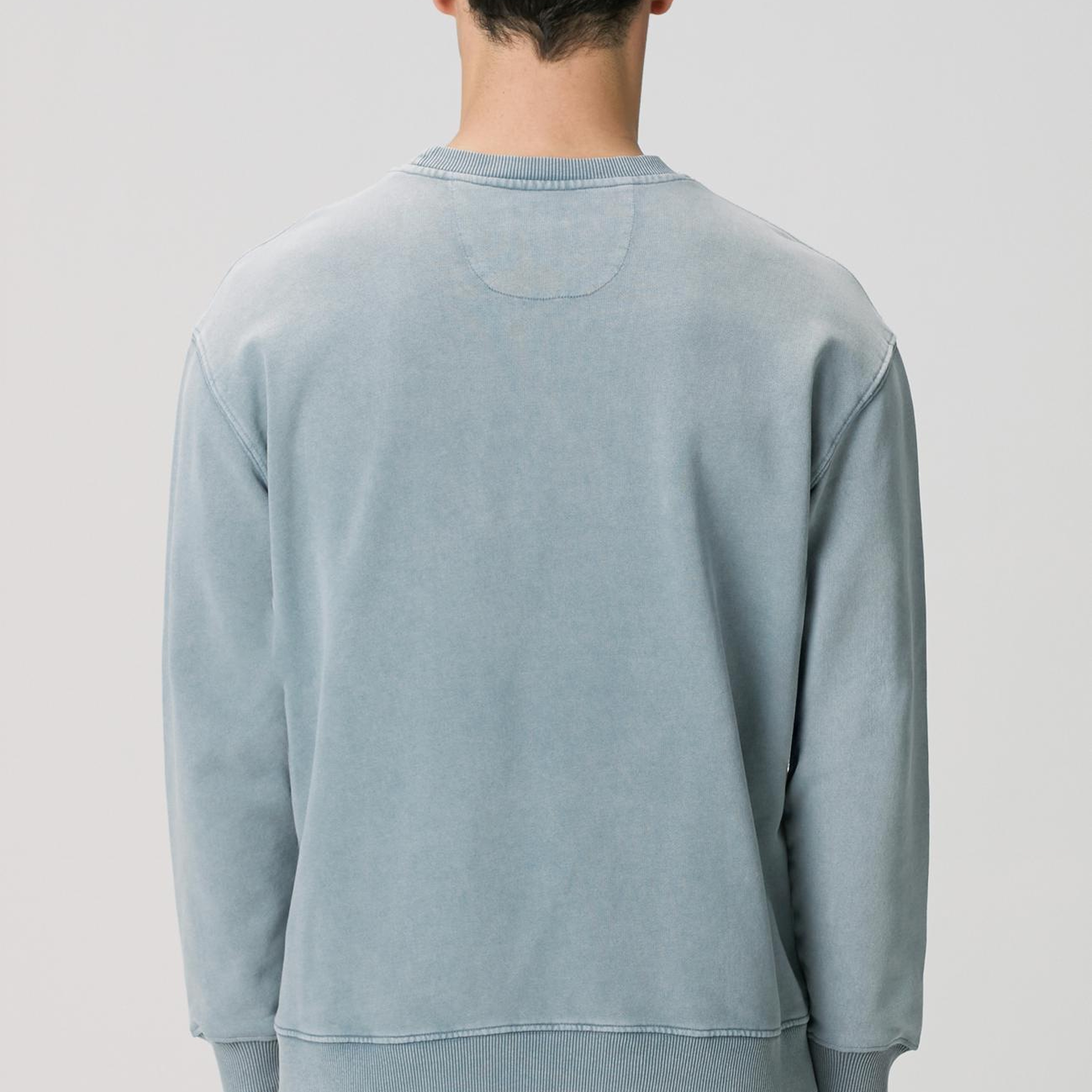 Network Erkek Mavi Armalı Sweatshirt