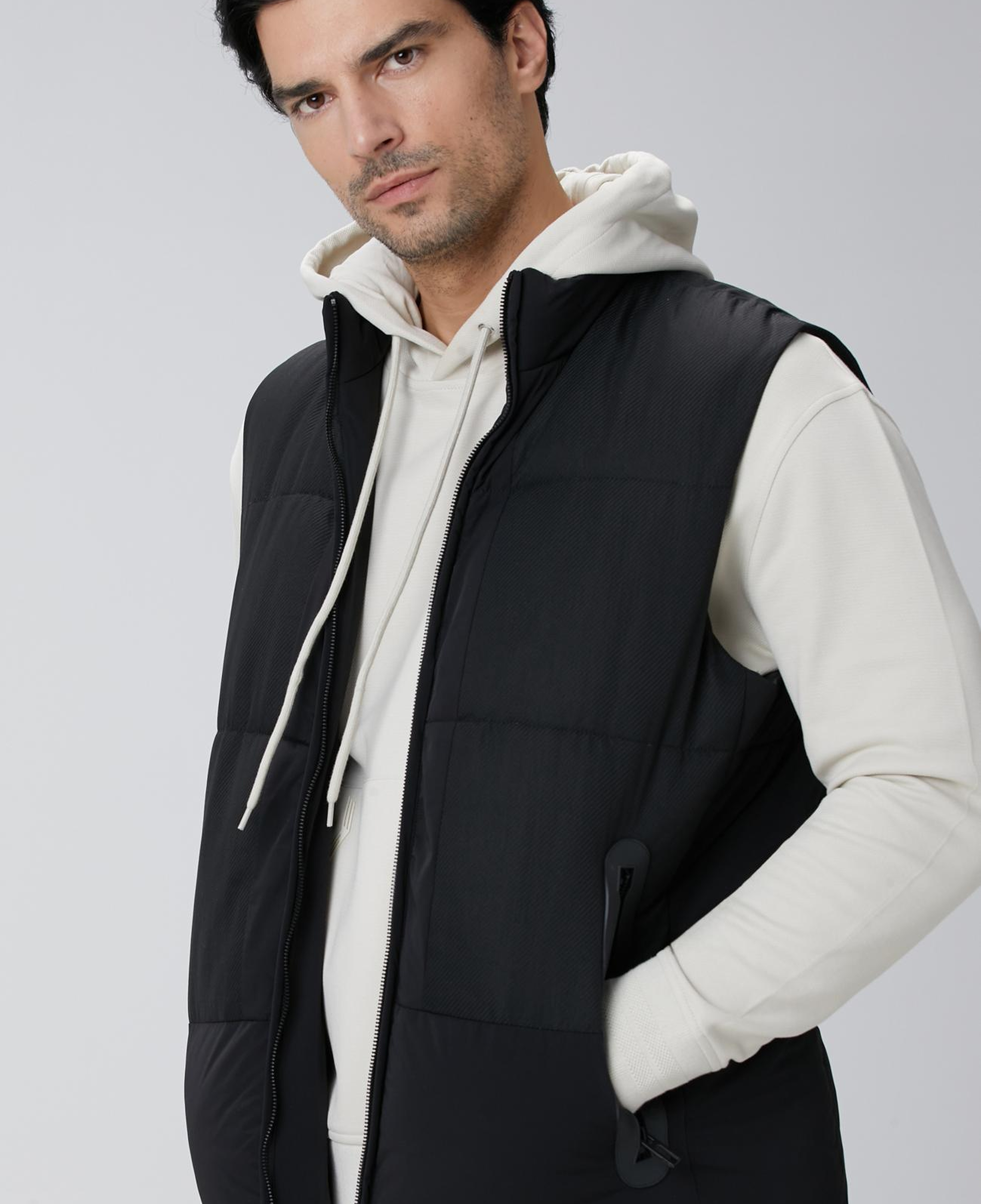 Network Erkek N-Tech Siyah Casual Yelek