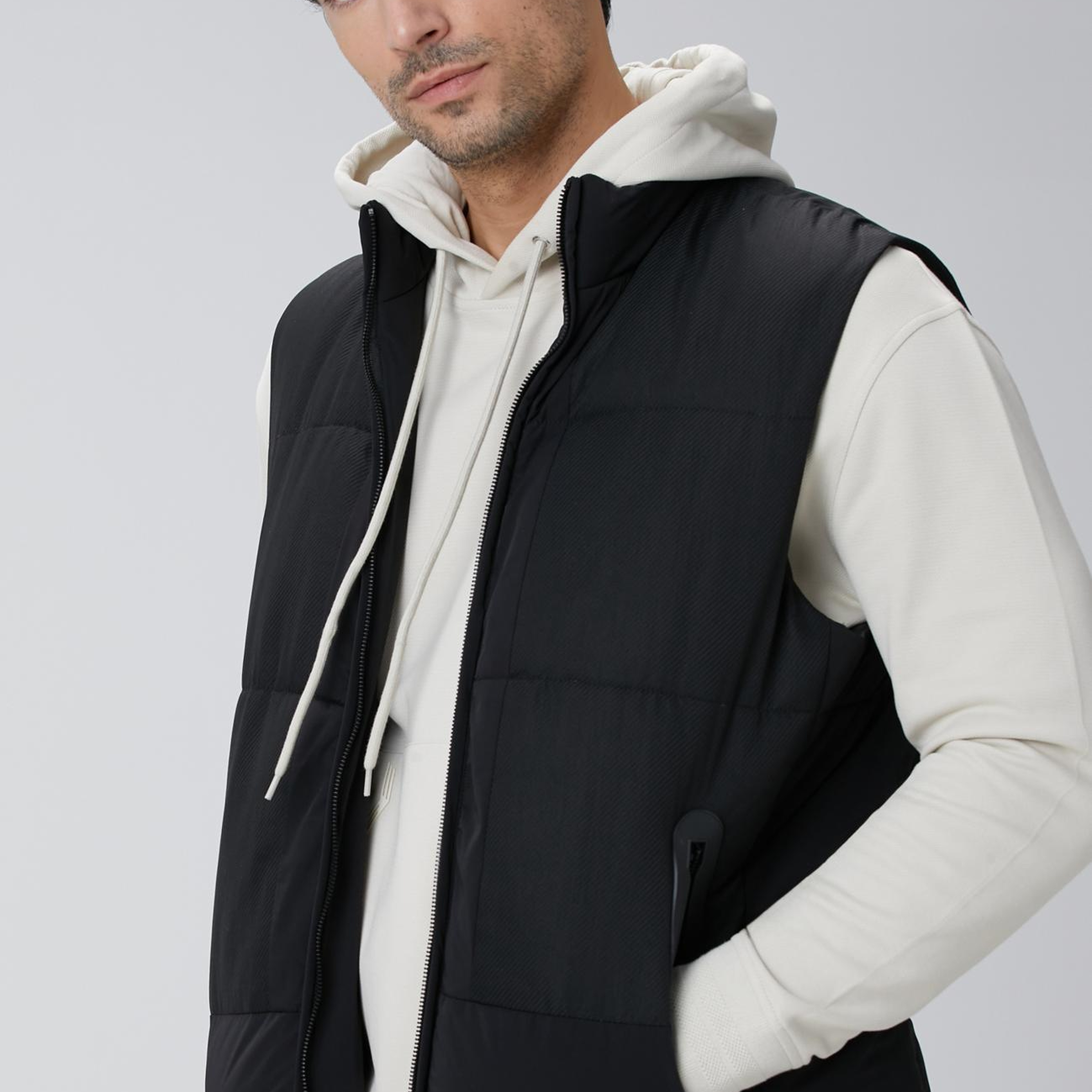 Network Erkek N-Tech Siyah Casual Yelek