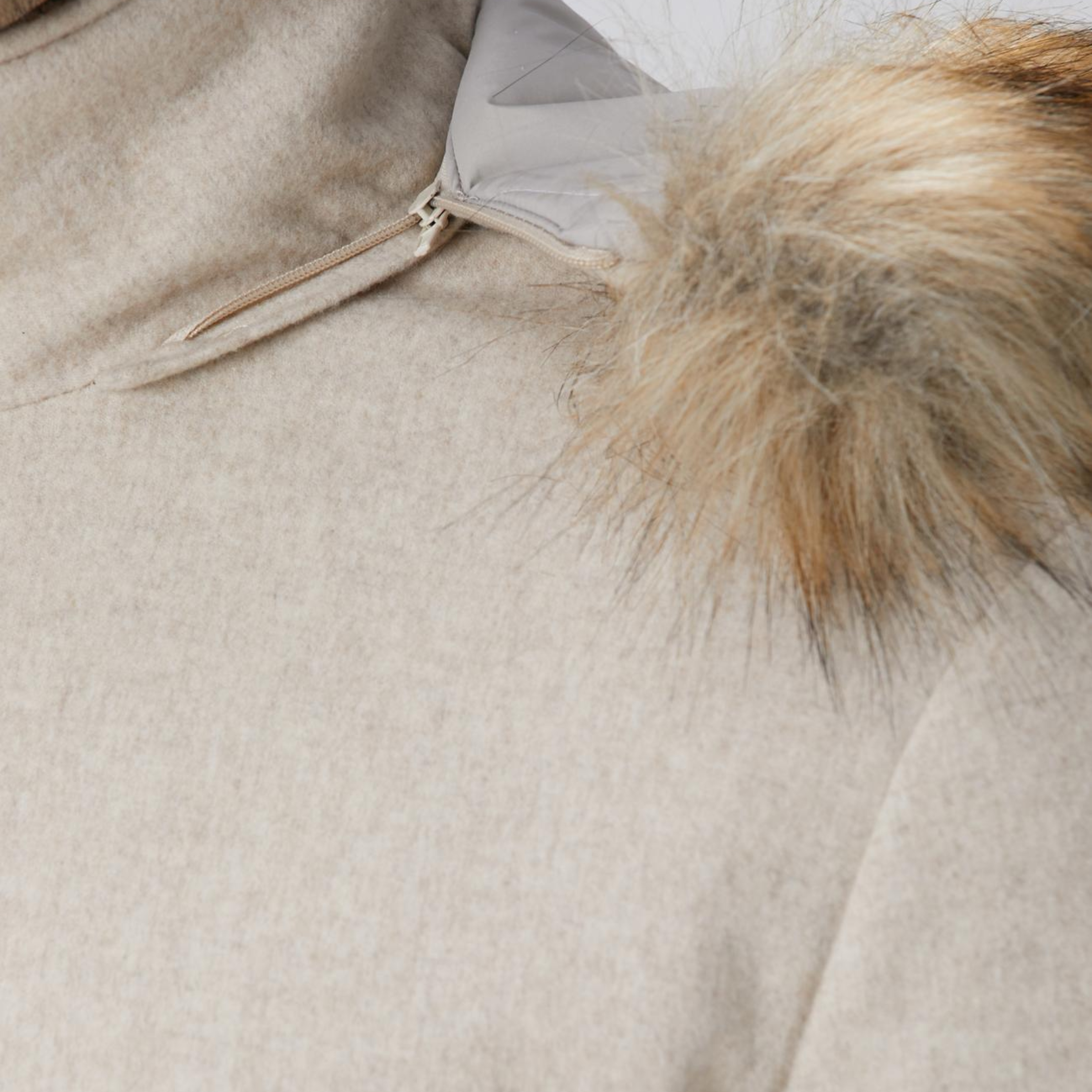 Network Erkek Taş Yün Kaşmir Karışımlı Casual Kaban