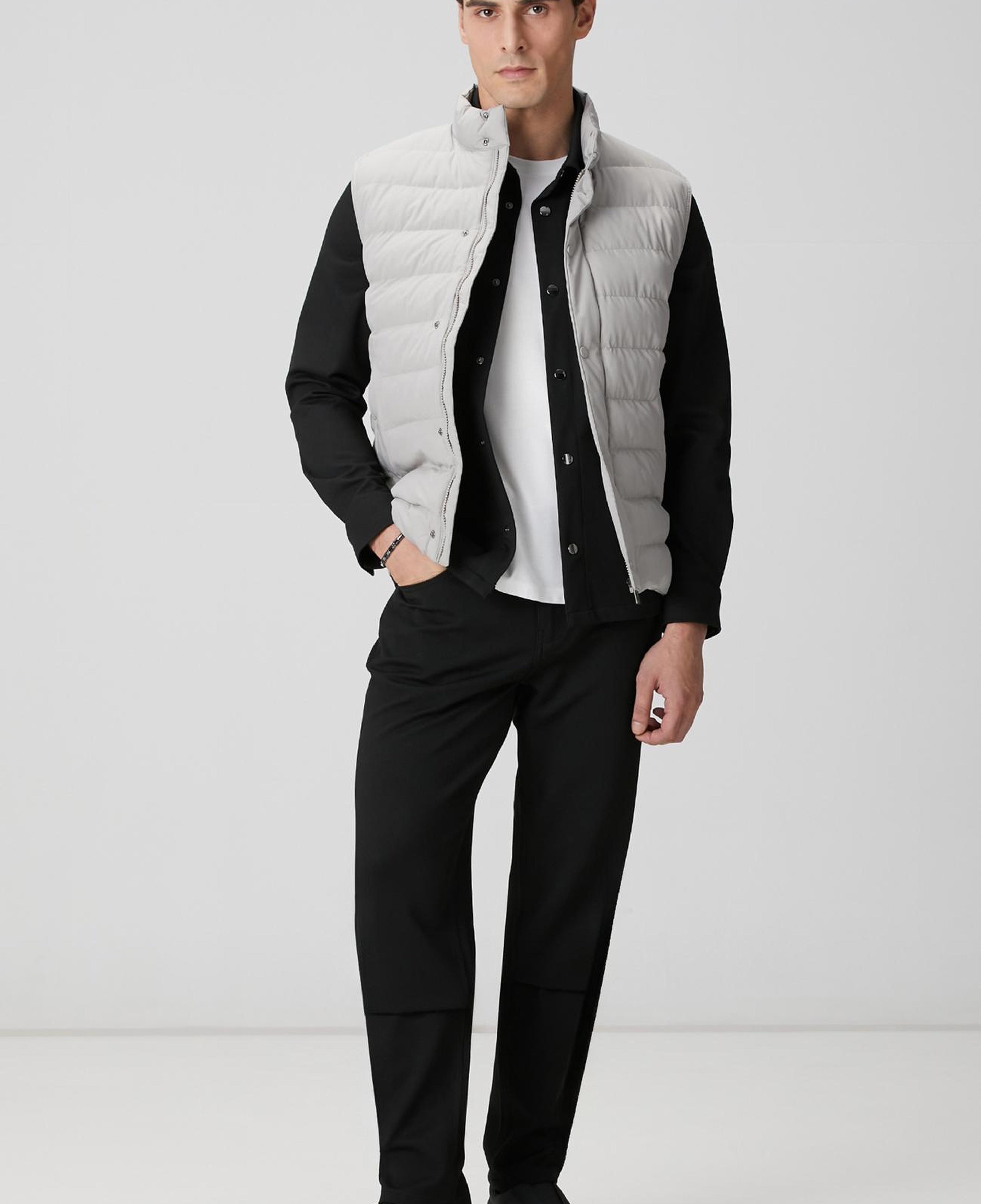 Network Erkek Siyah Diyagonal Dış Gömlek