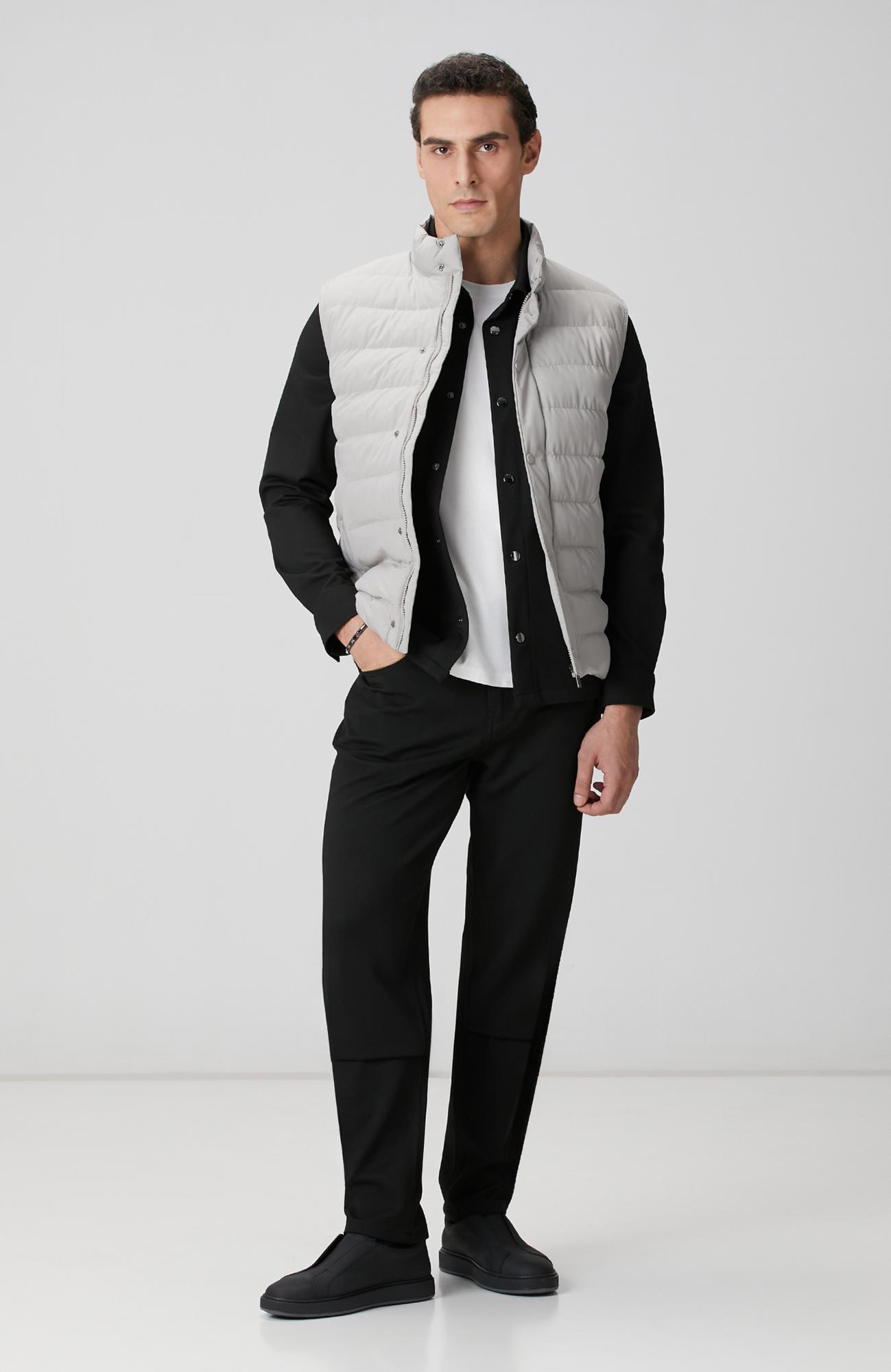 Network Erkek Siyah Diyagonal Dış Gömlek