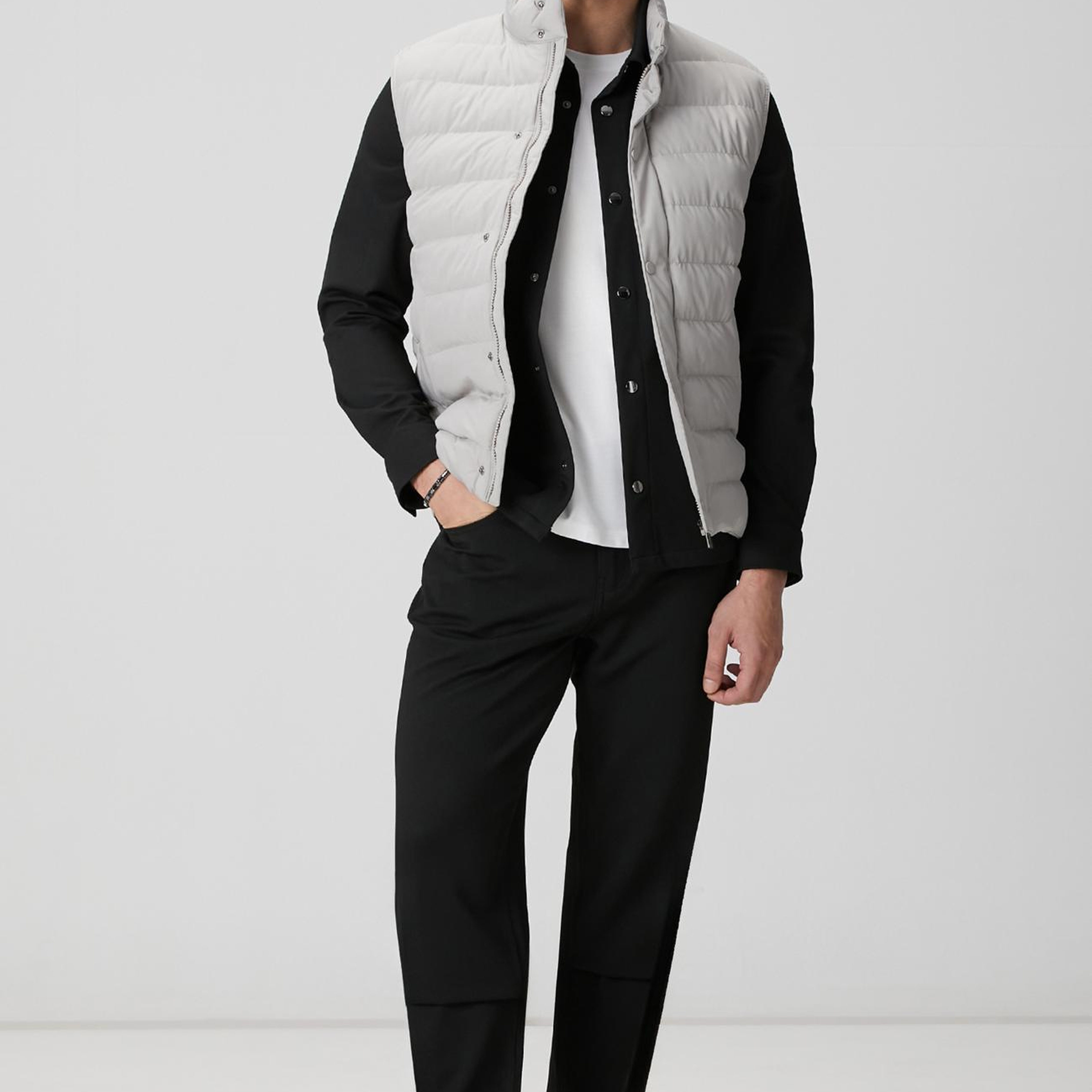 Network Erkek Siyah Diyagonal Dış Gömlek