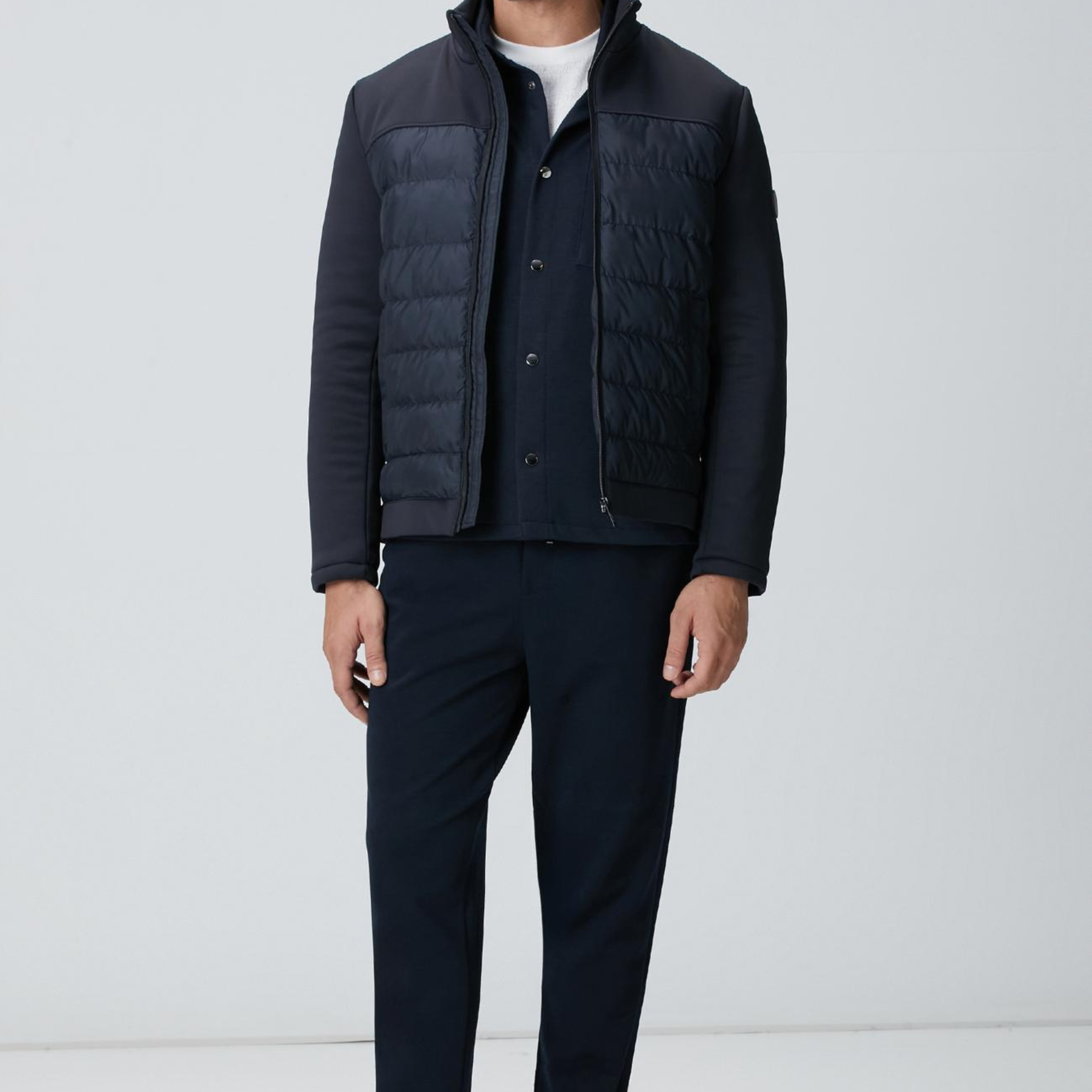 Network Erkek Lacivert Dış Gömlek