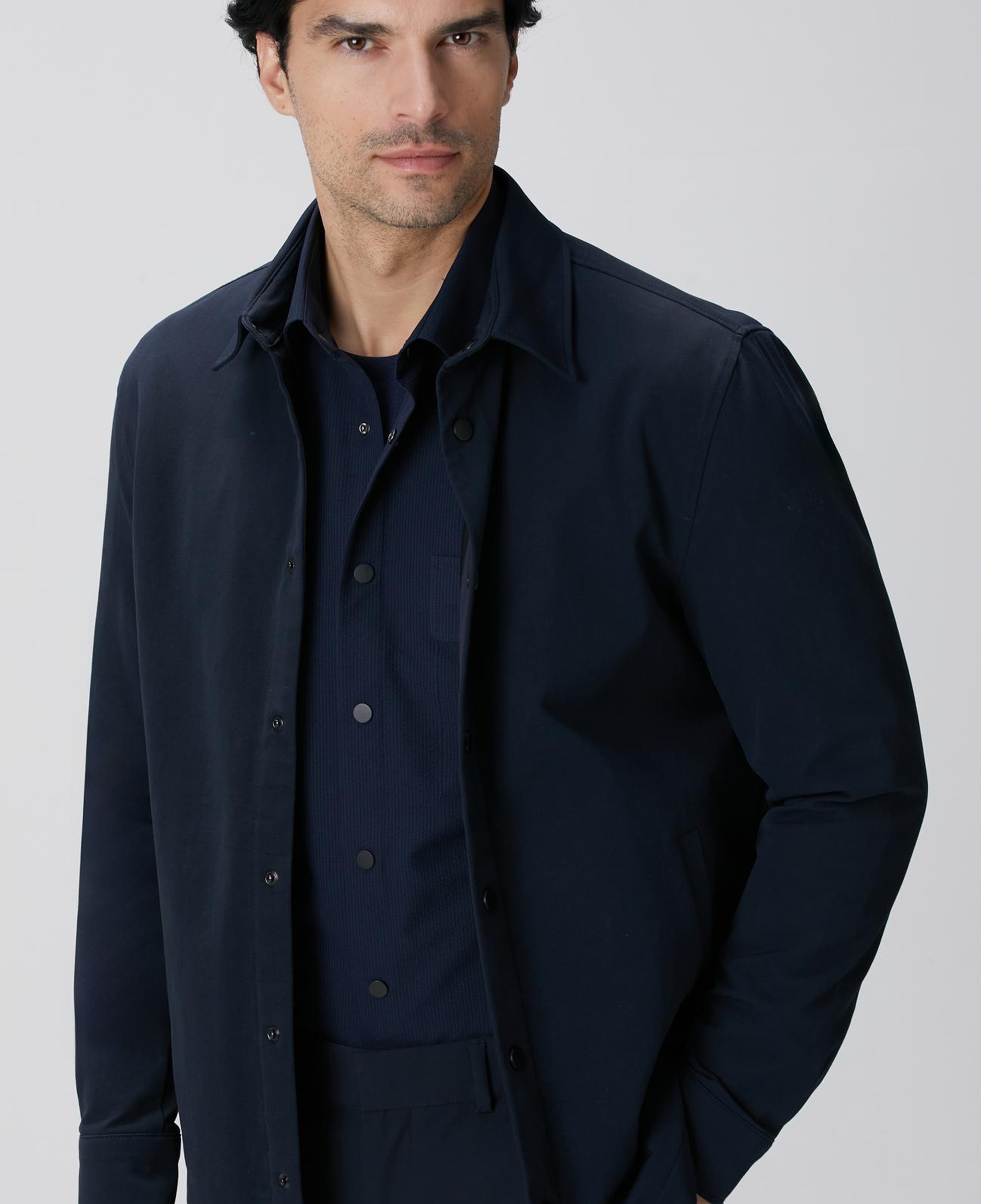 Network Erkek N-Tech Lacivert Dış Gömlek