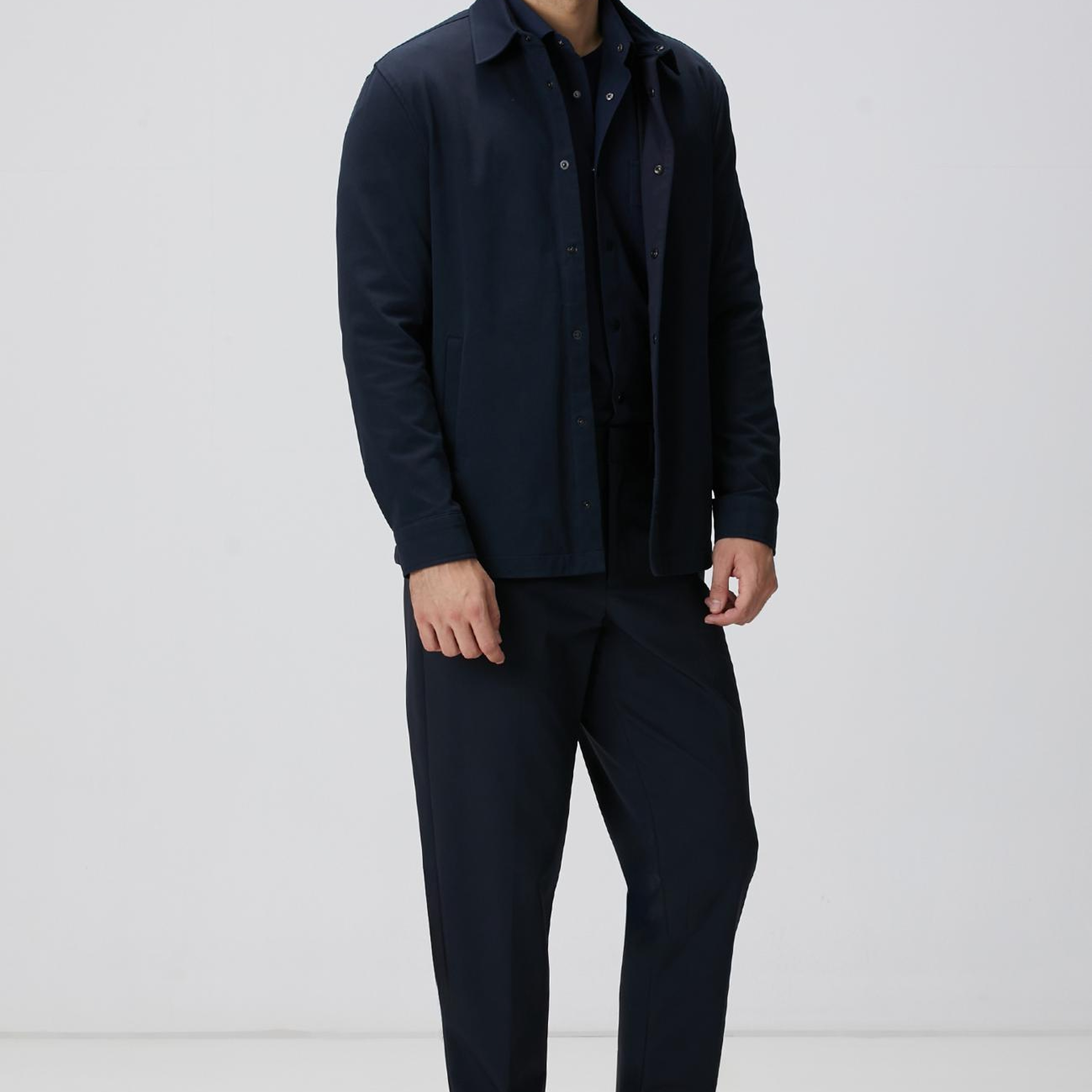 Network Erkek N-Tech Lacivert Dış Gömlek