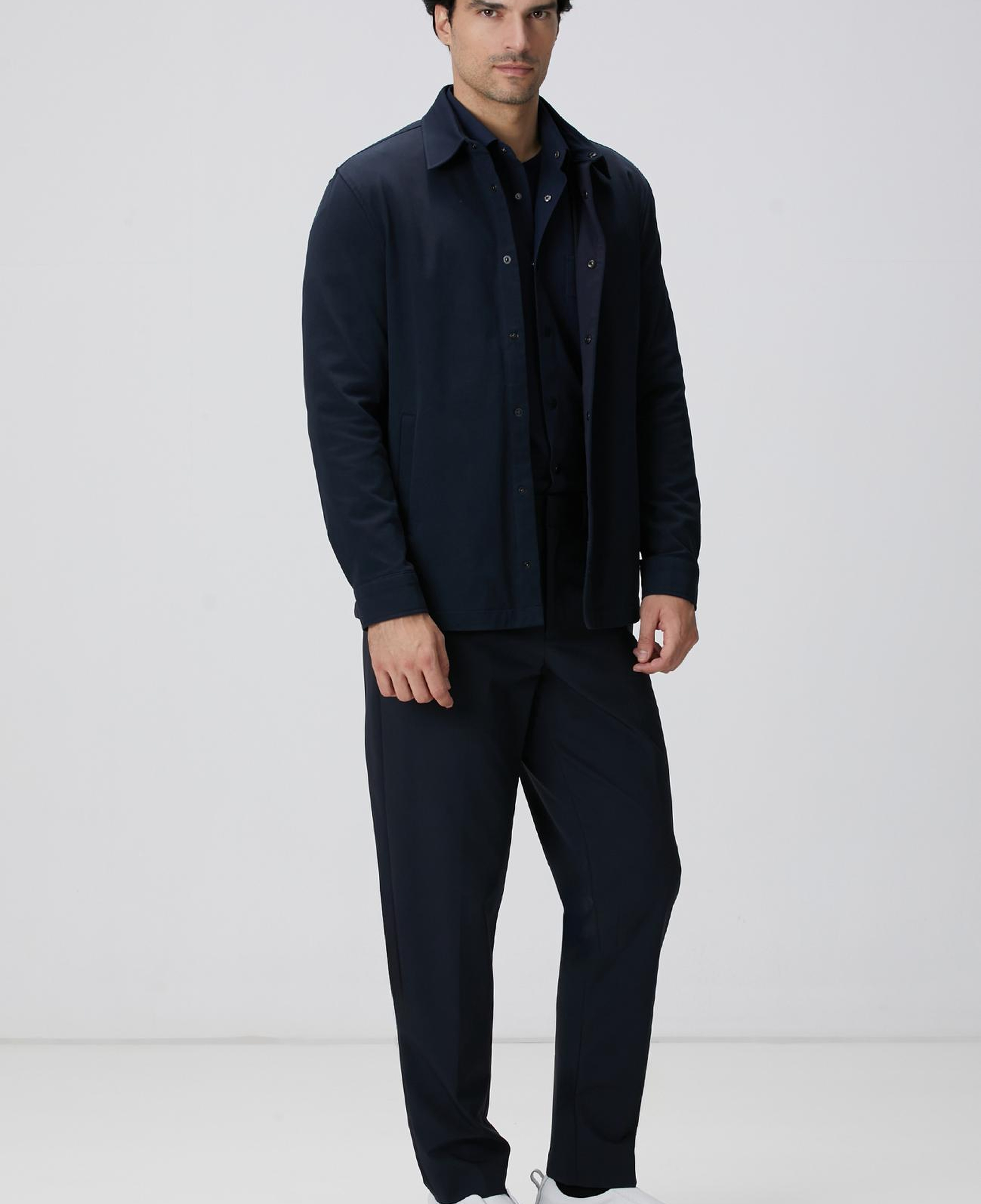 Network Erkek N-Tech Lacivert Dış Gömlek