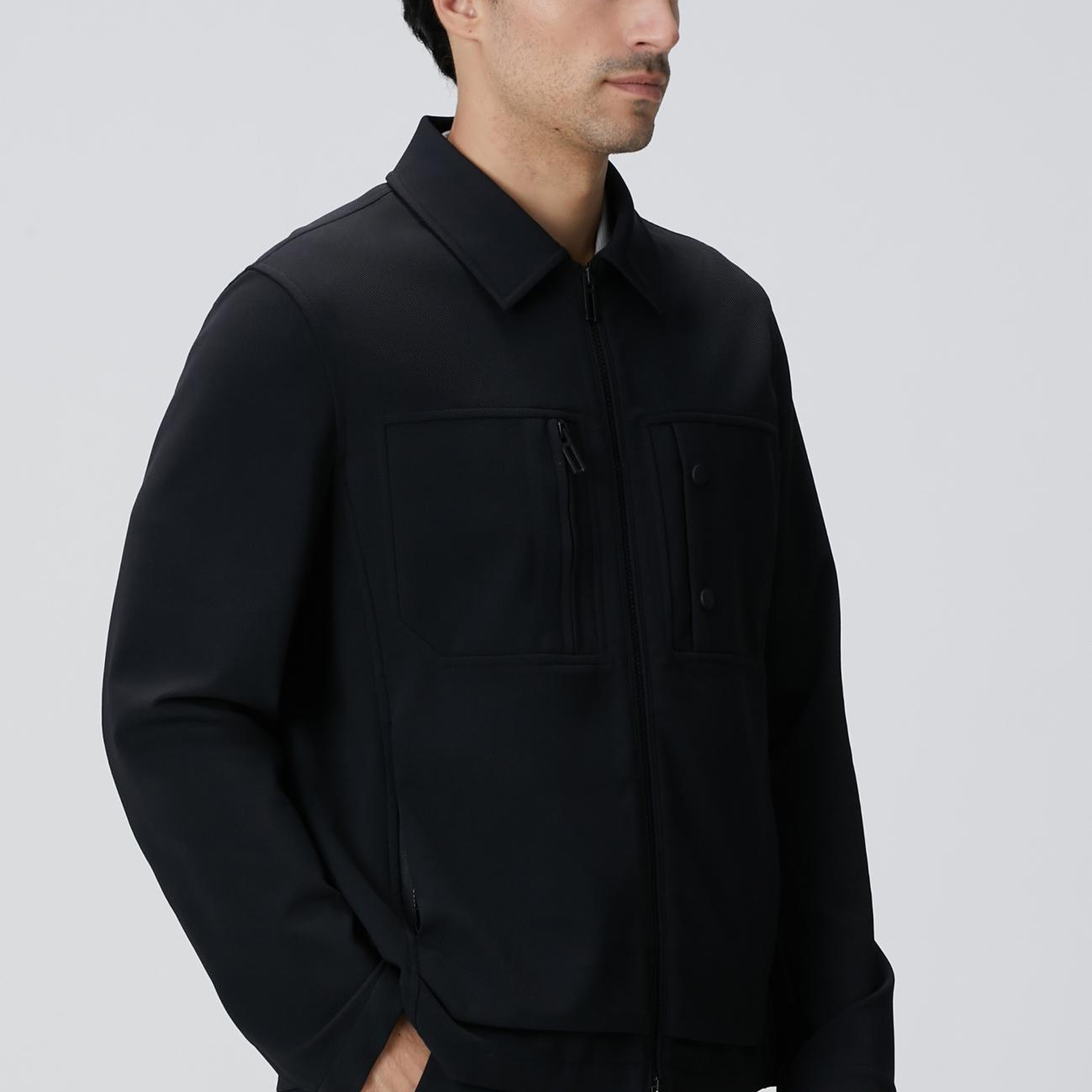Network Erkek N-Tech Siyah Dış Gömlek