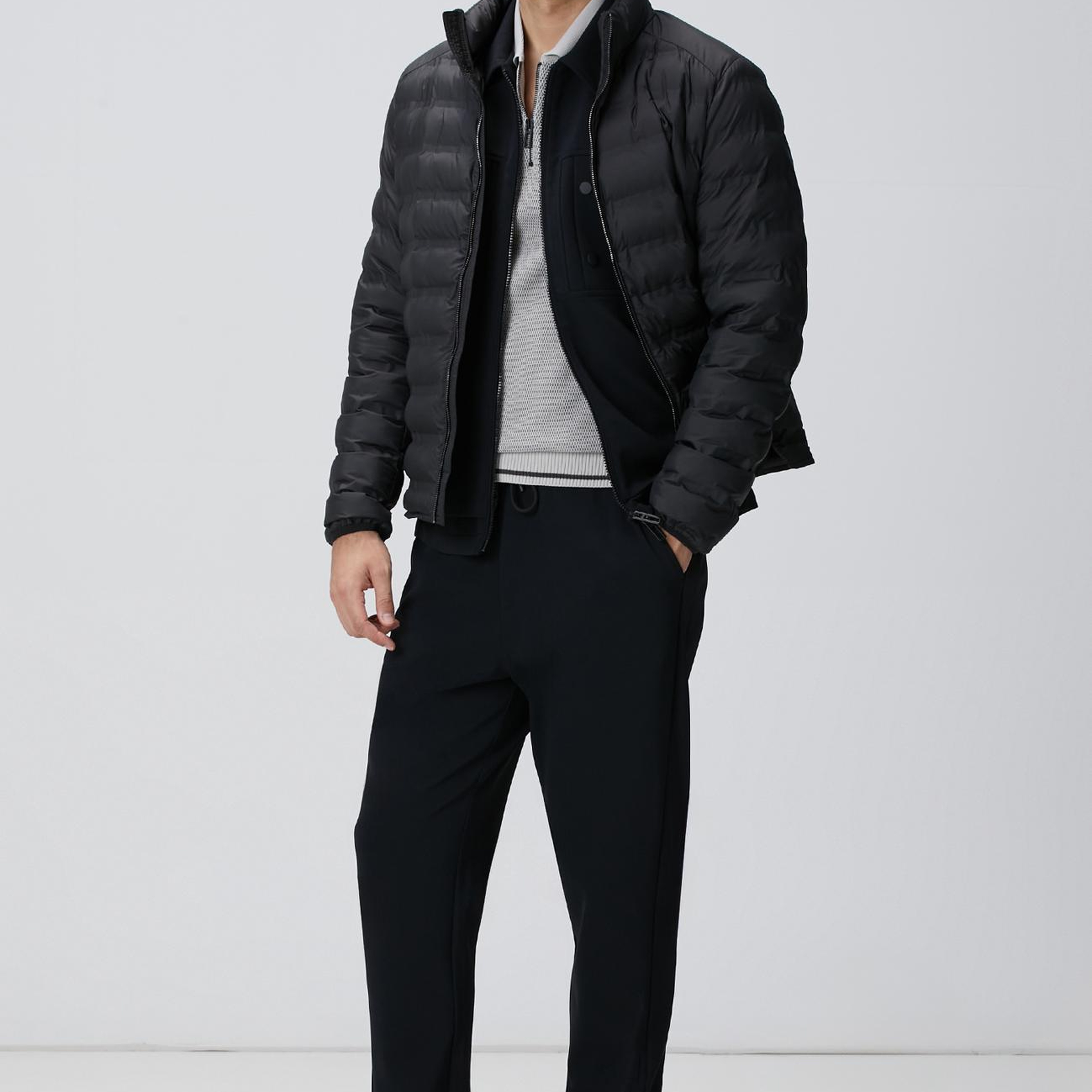 Network Erkek N-Tech Siyah Dış Gömlek