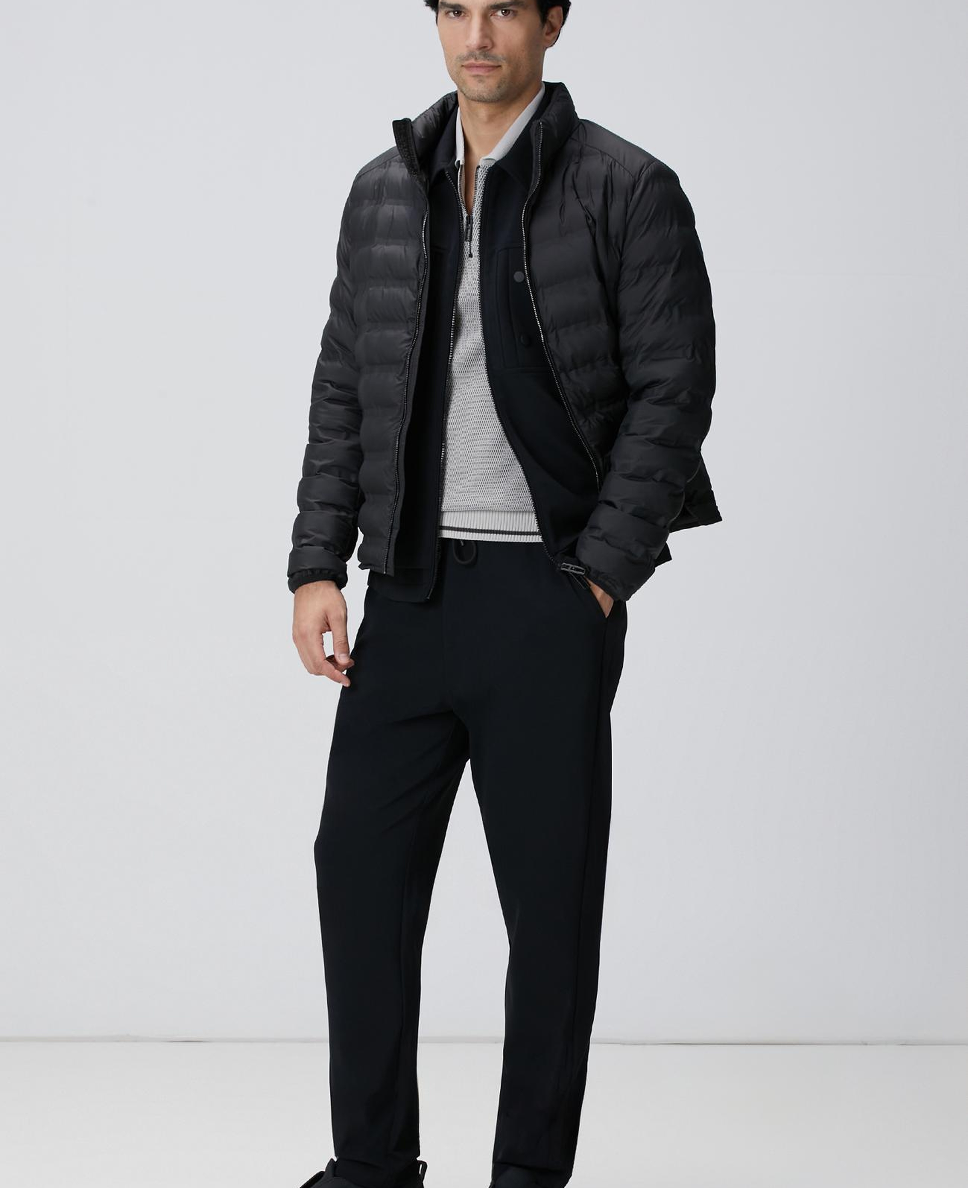 Network Erkek N-Tech Siyah Dış Gömlek