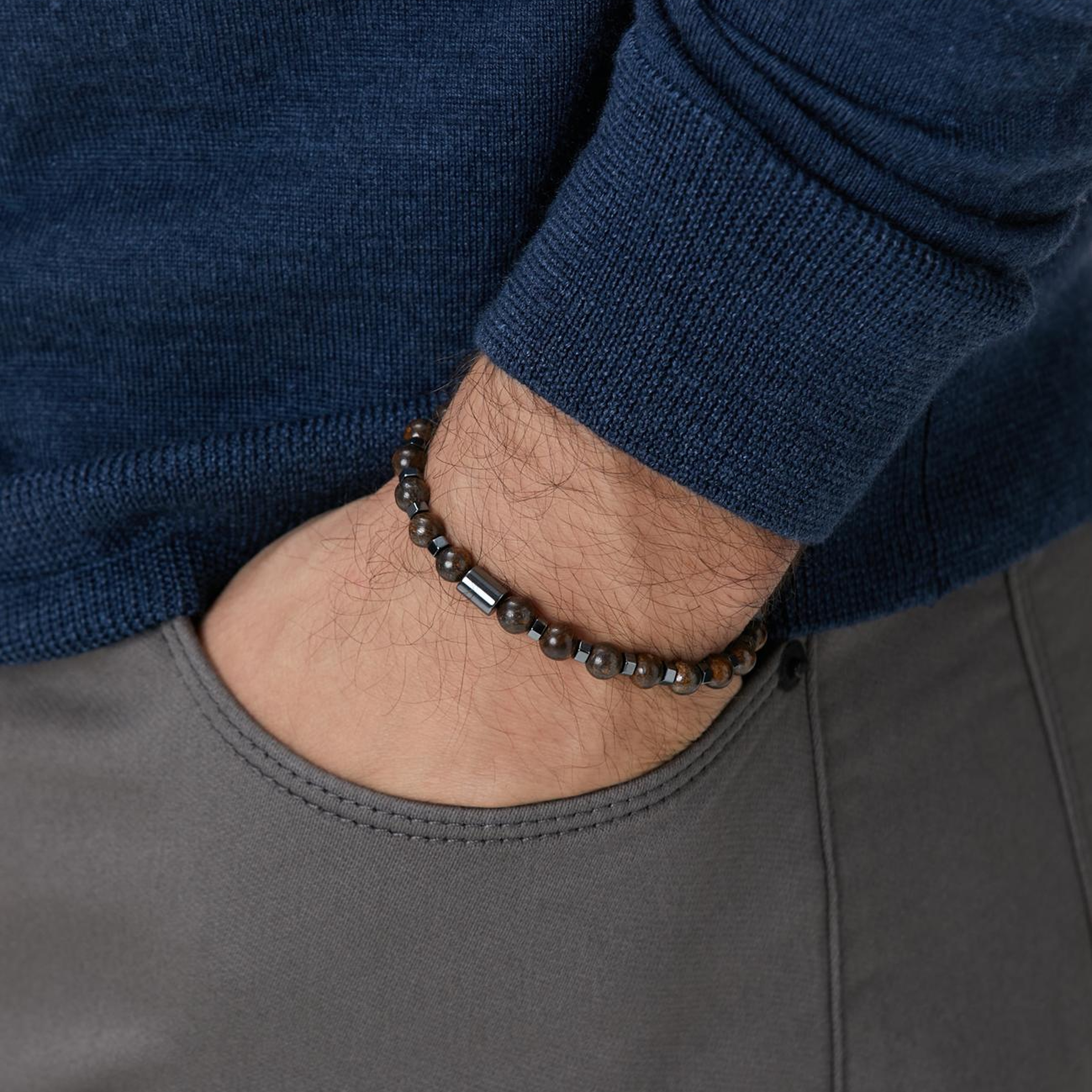 Network Erkek Limited Antrasit Yün Karışımlı Triko Kazak