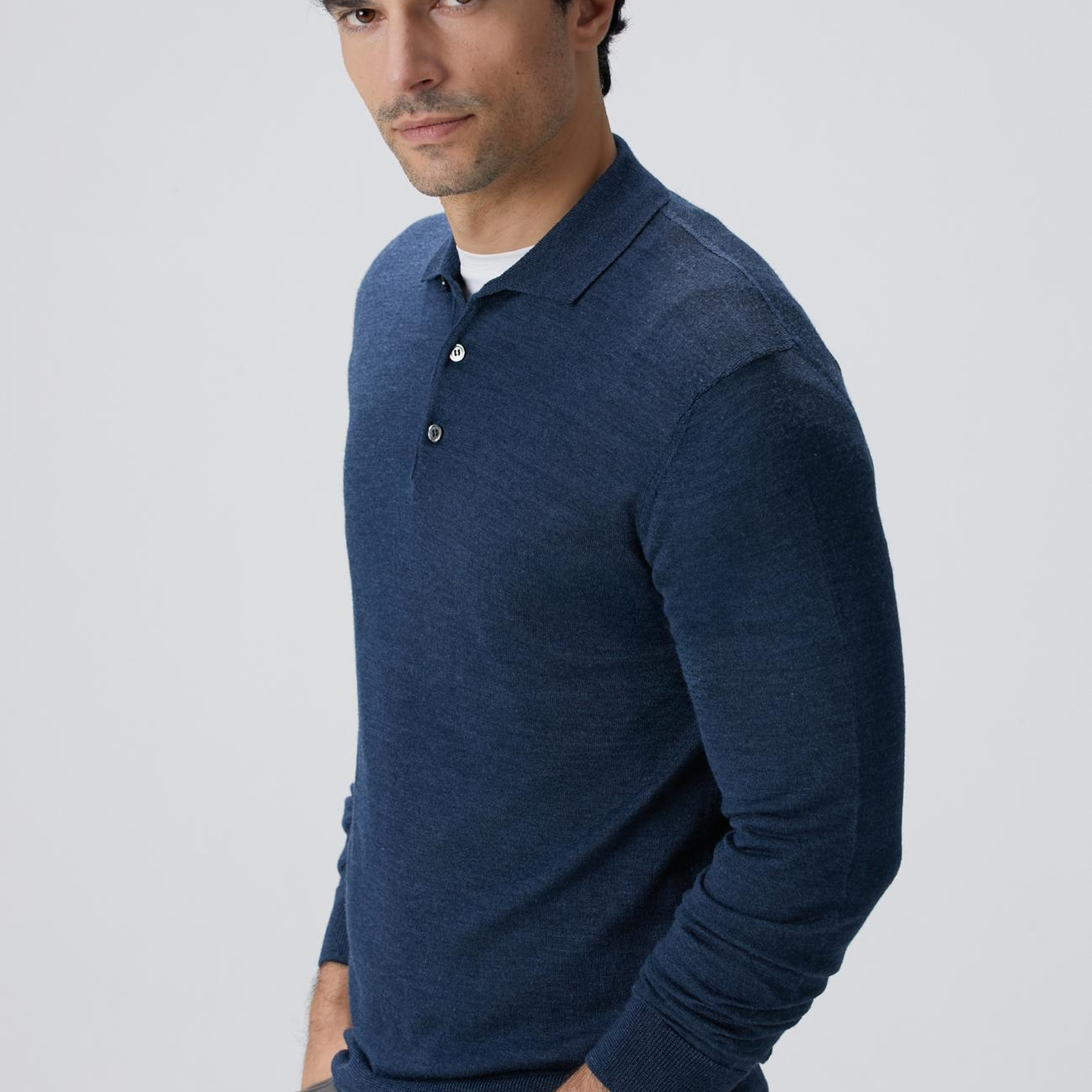 Network Erkek Limited Antrasit Yün Karışımlı Triko Kazak