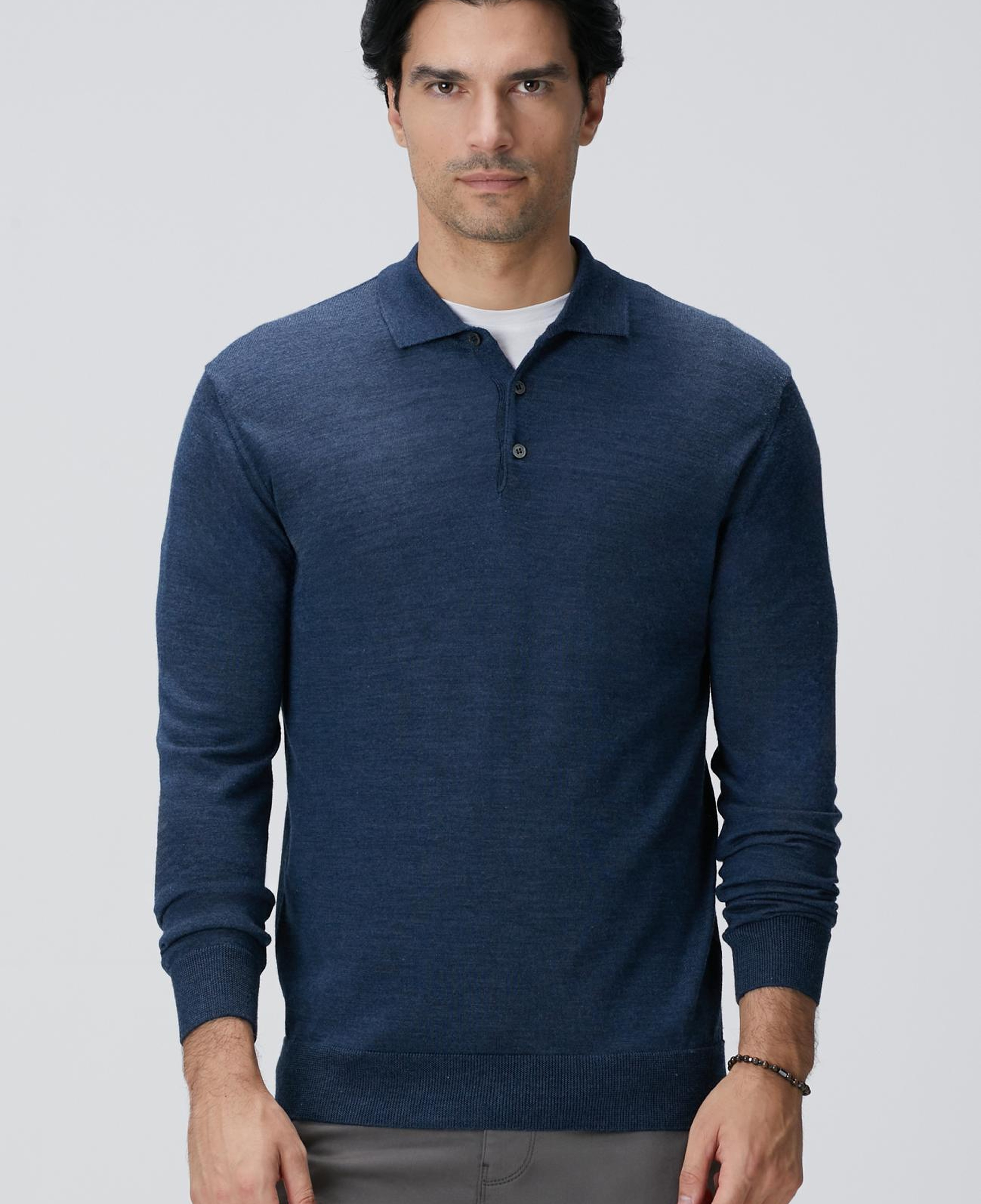 Network Erkek Limited Antrasit Yün Karışımlı Triko Kazak