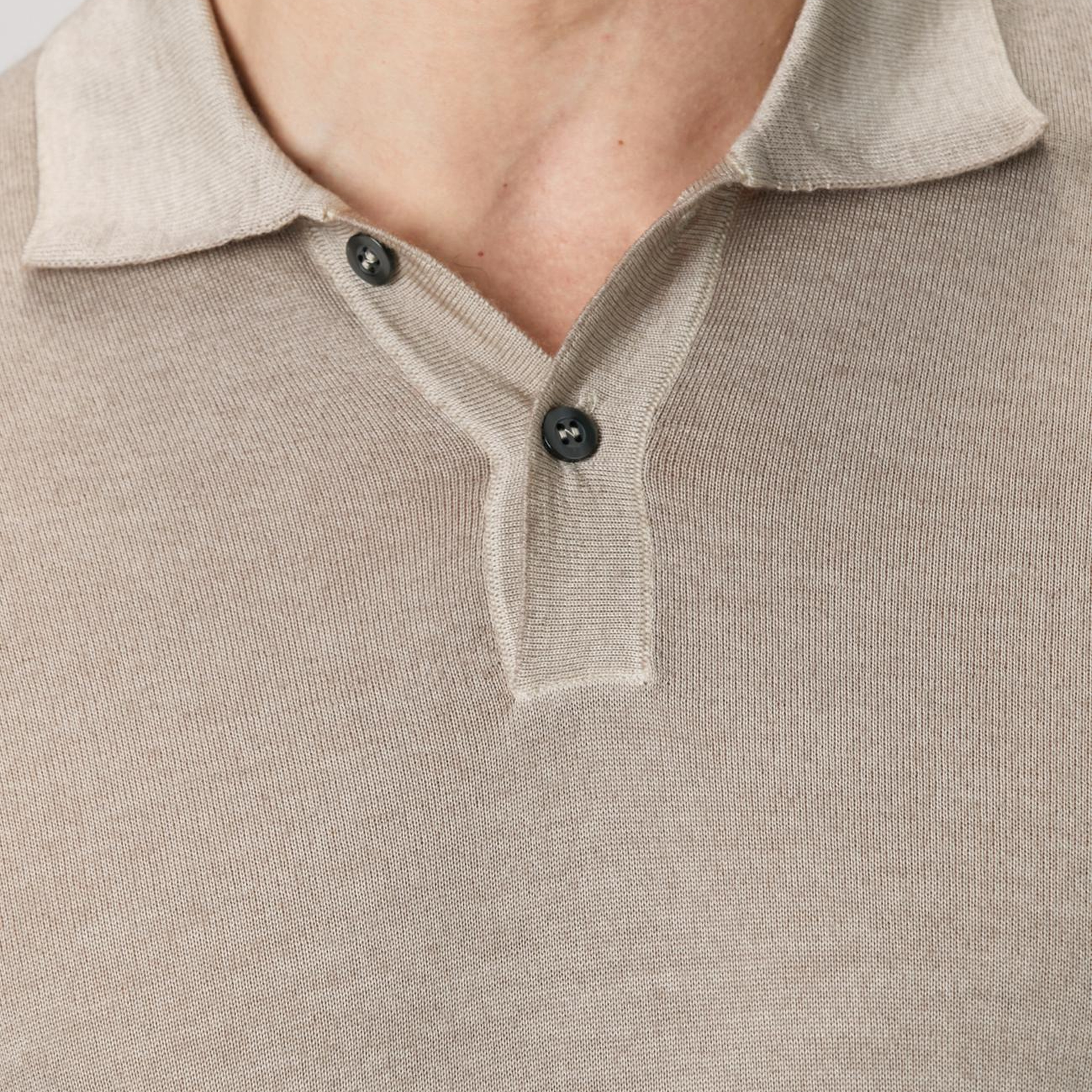 Network Erkek Limited Bej Melanj Yün Triko Kazak