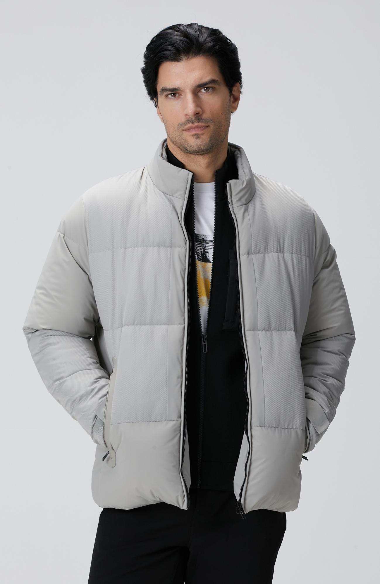 Network Erkek N-Tech Taş Dik Yaka Puffer Mont