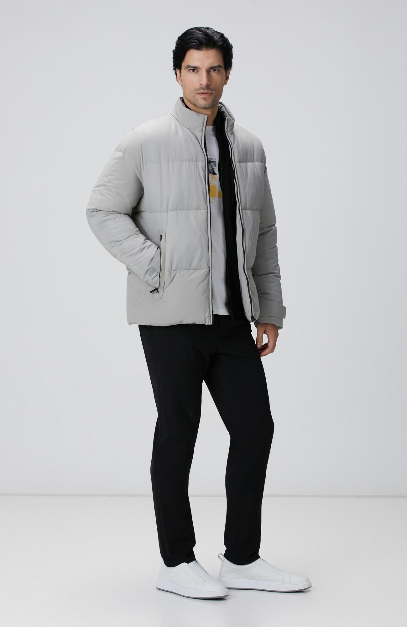 Network Erkek N-Tech Taş Dik Yaka Puffer Mont