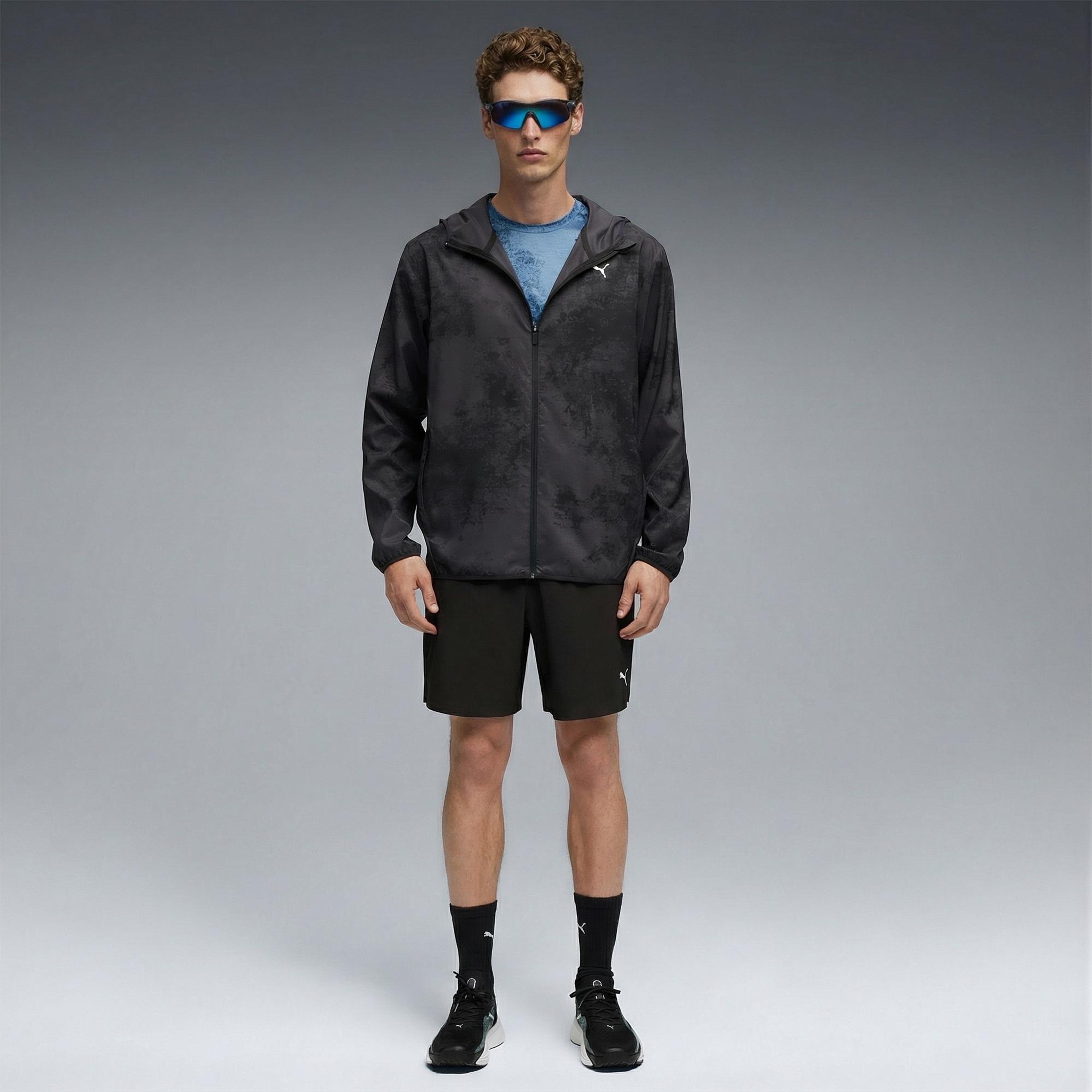 Puma Tad Essential Aop Woven Erkek Siyah Ceket