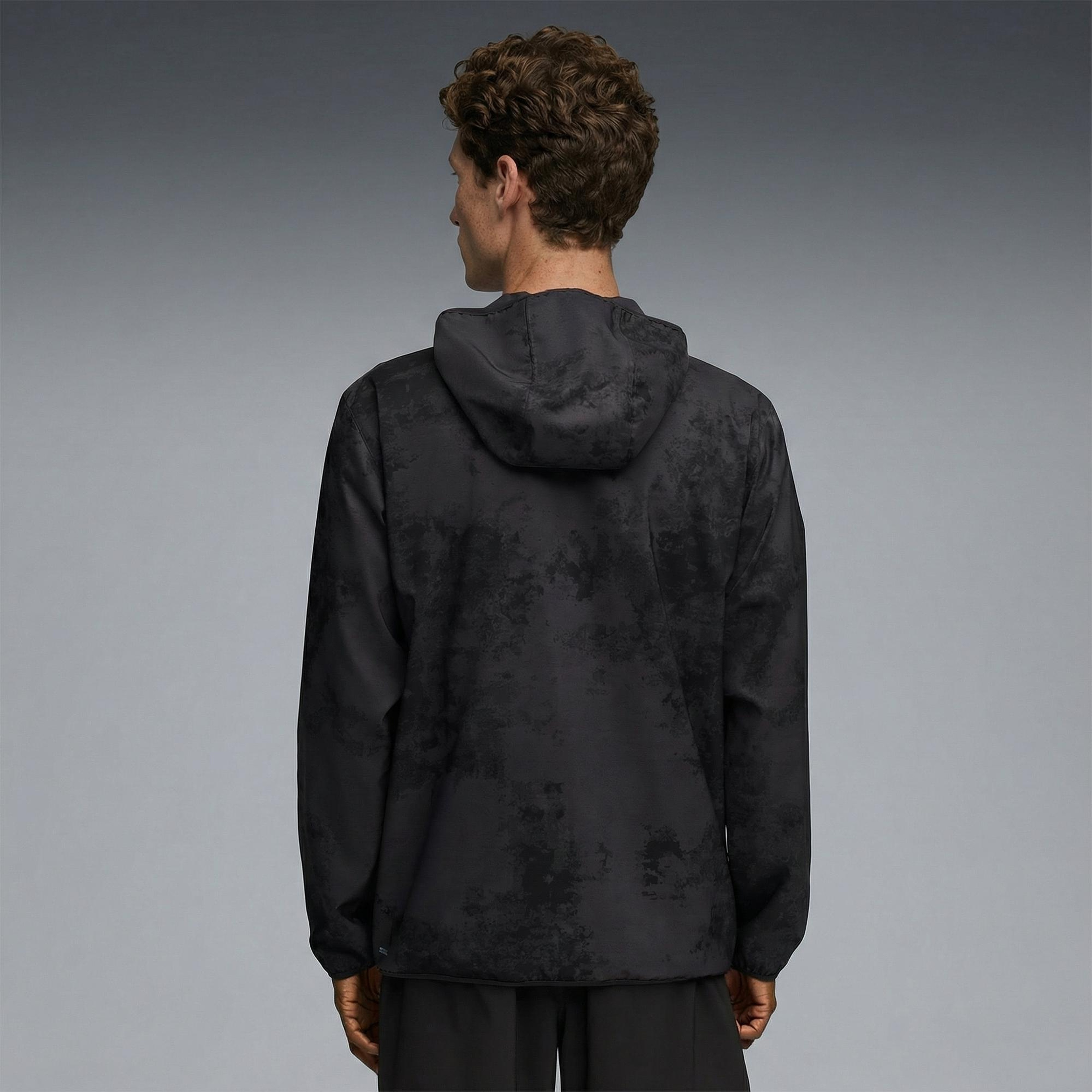 Puma Tad Essential Aop Woven Erkek Siyah Ceket