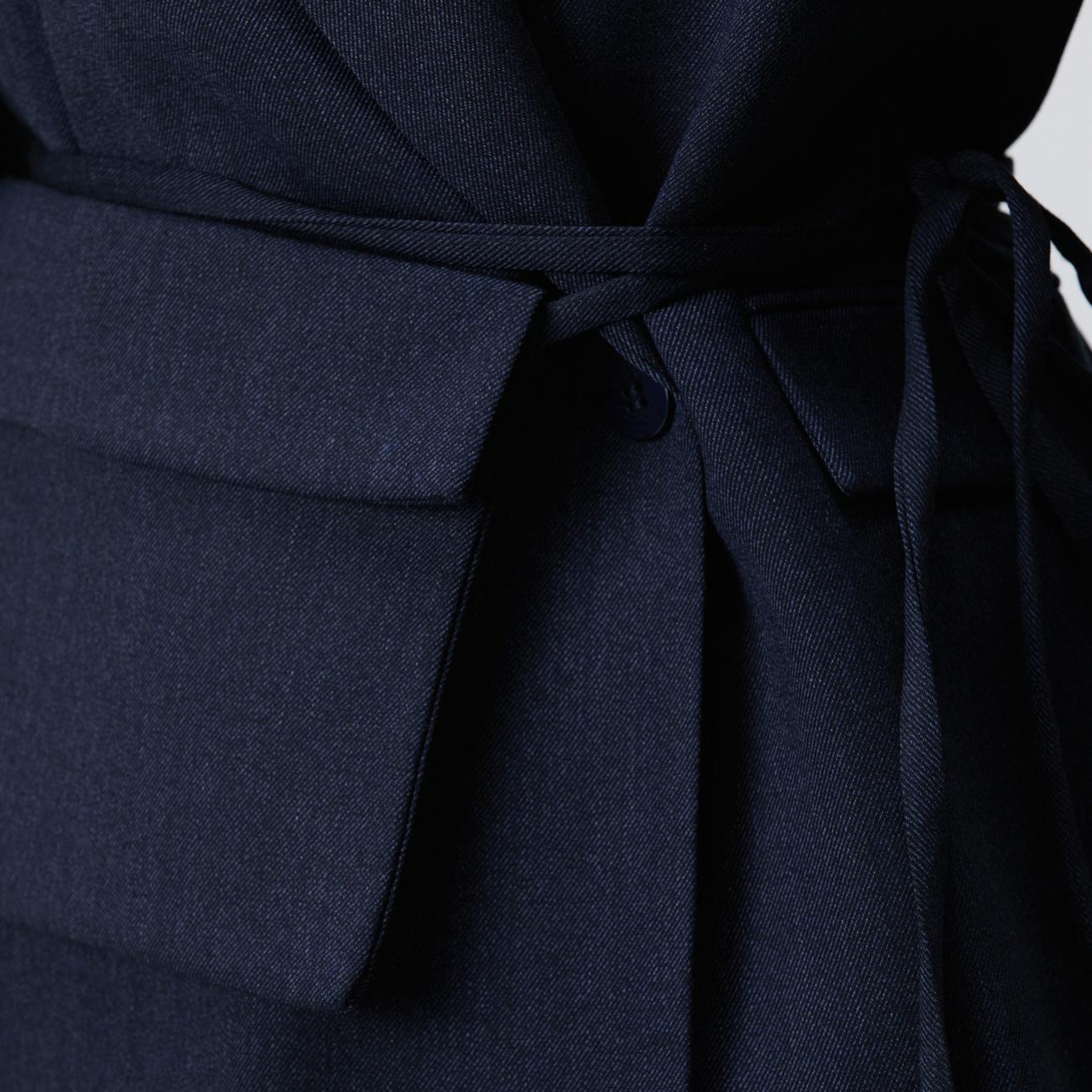 Network Kadın Lacivert Yün Karışımlı Ceket