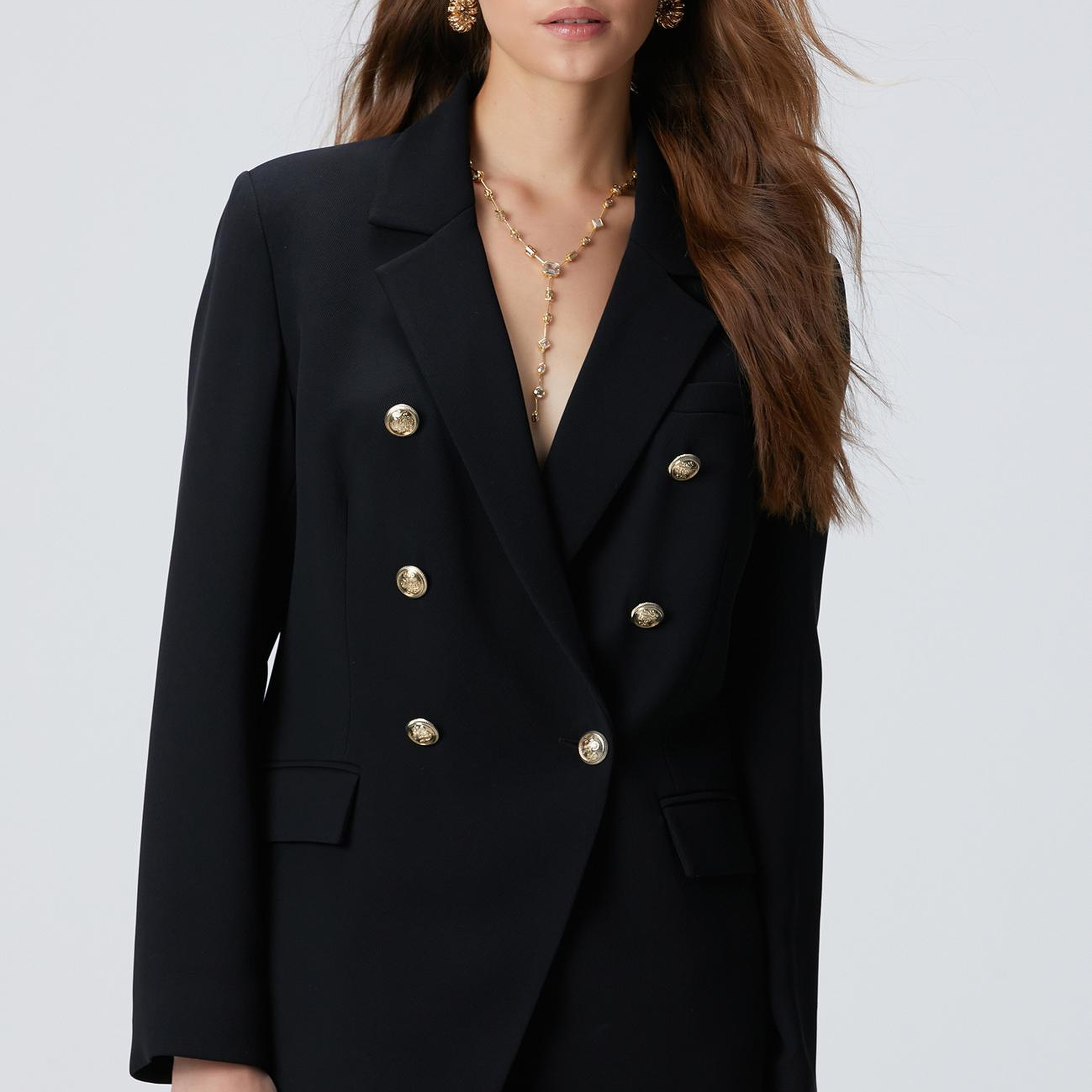 Network Kadın Siyah Blazer Ceket