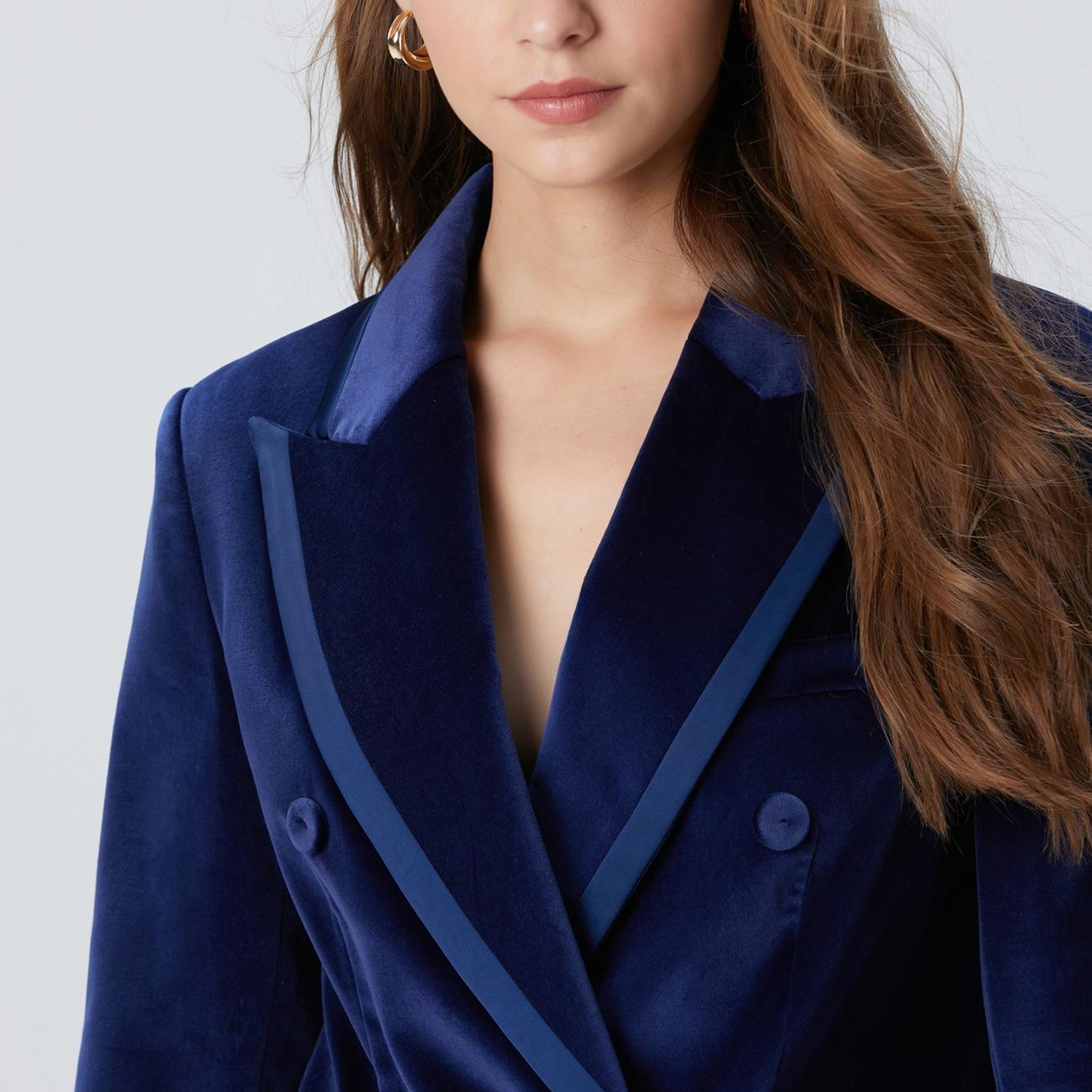 Network Kadın Gece Mavisi Ceket