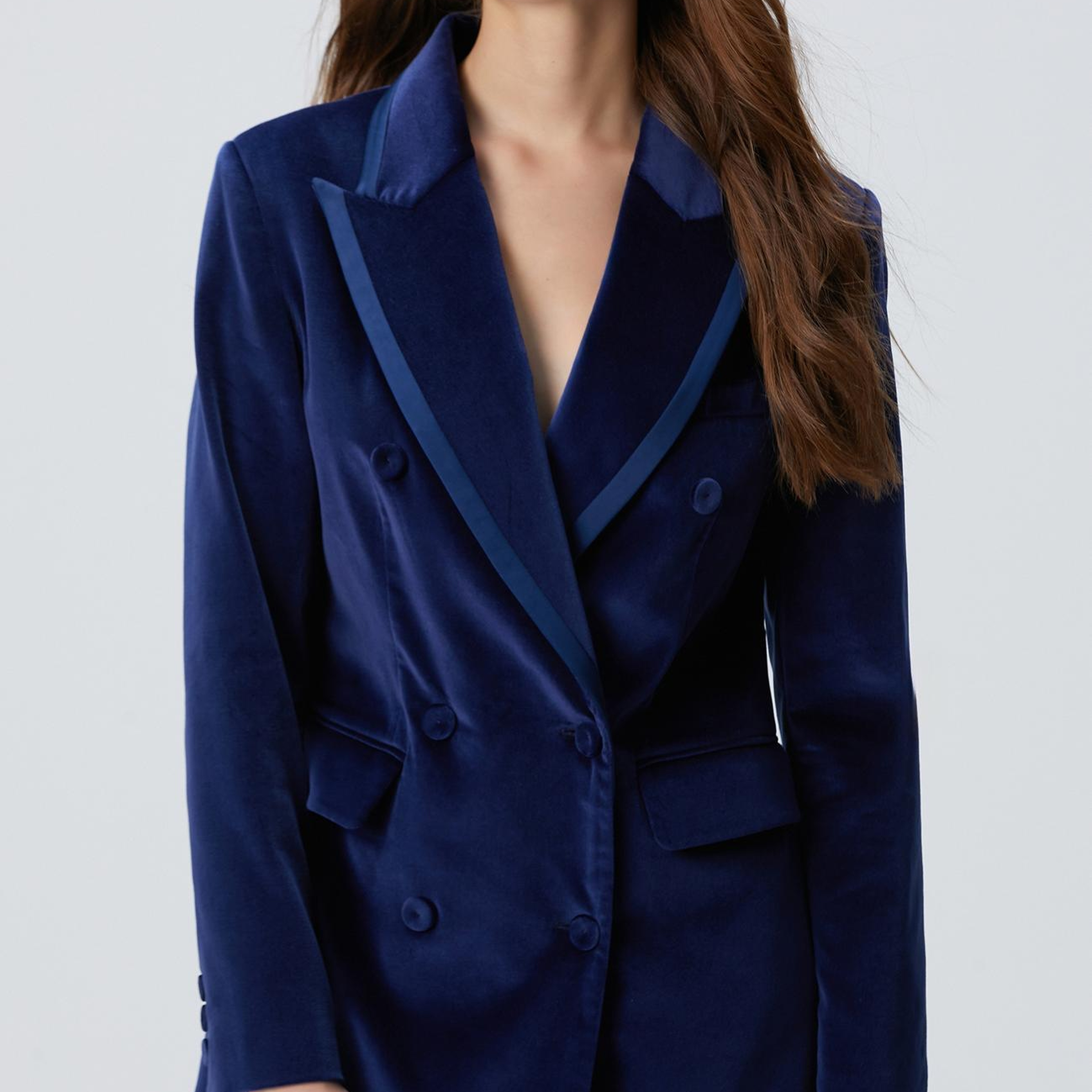 Network Kadın Gece Mavisi Ceket