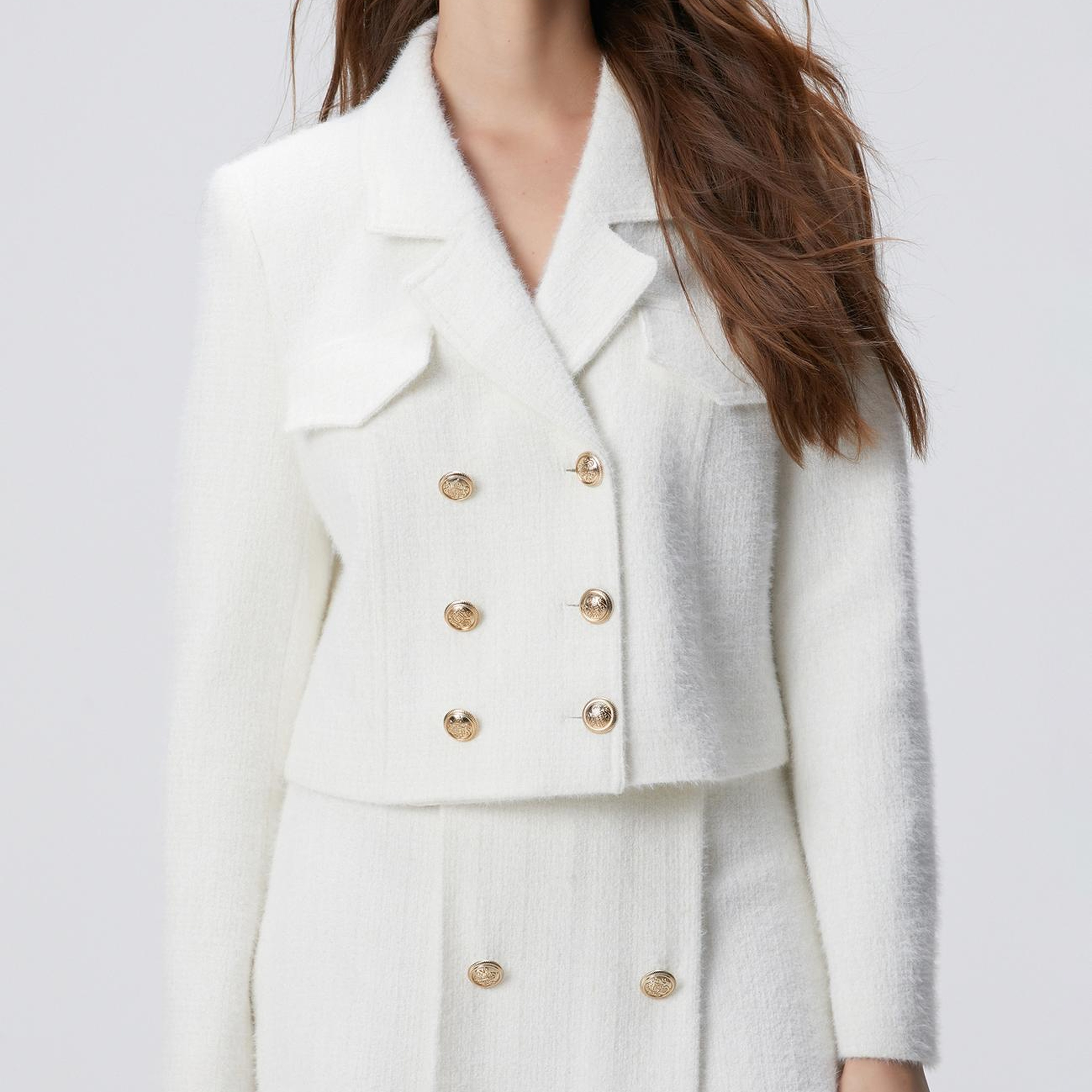 Network Kadın Kırık Beyaz Ceket