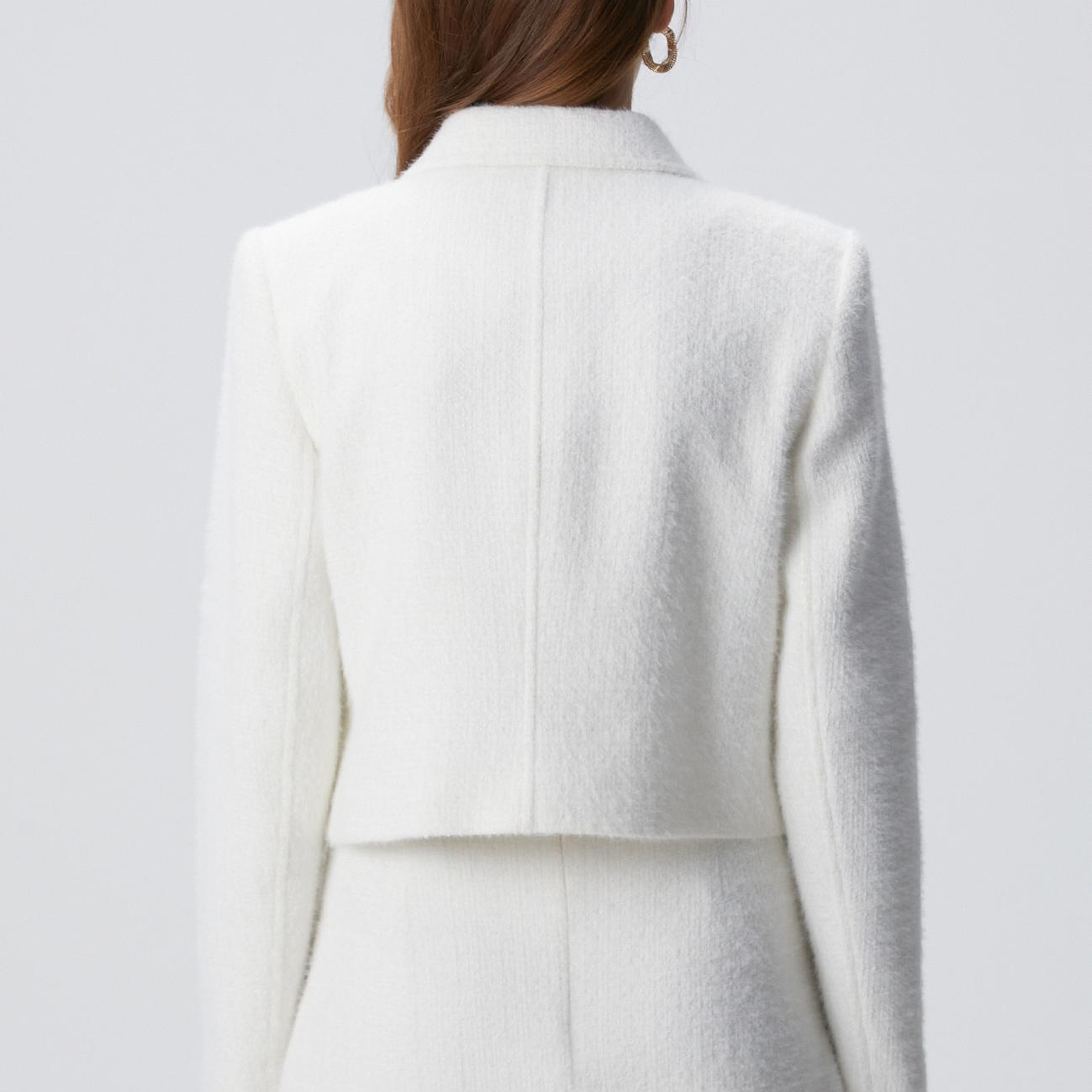 Network Kadın Kırık Beyaz Ceket