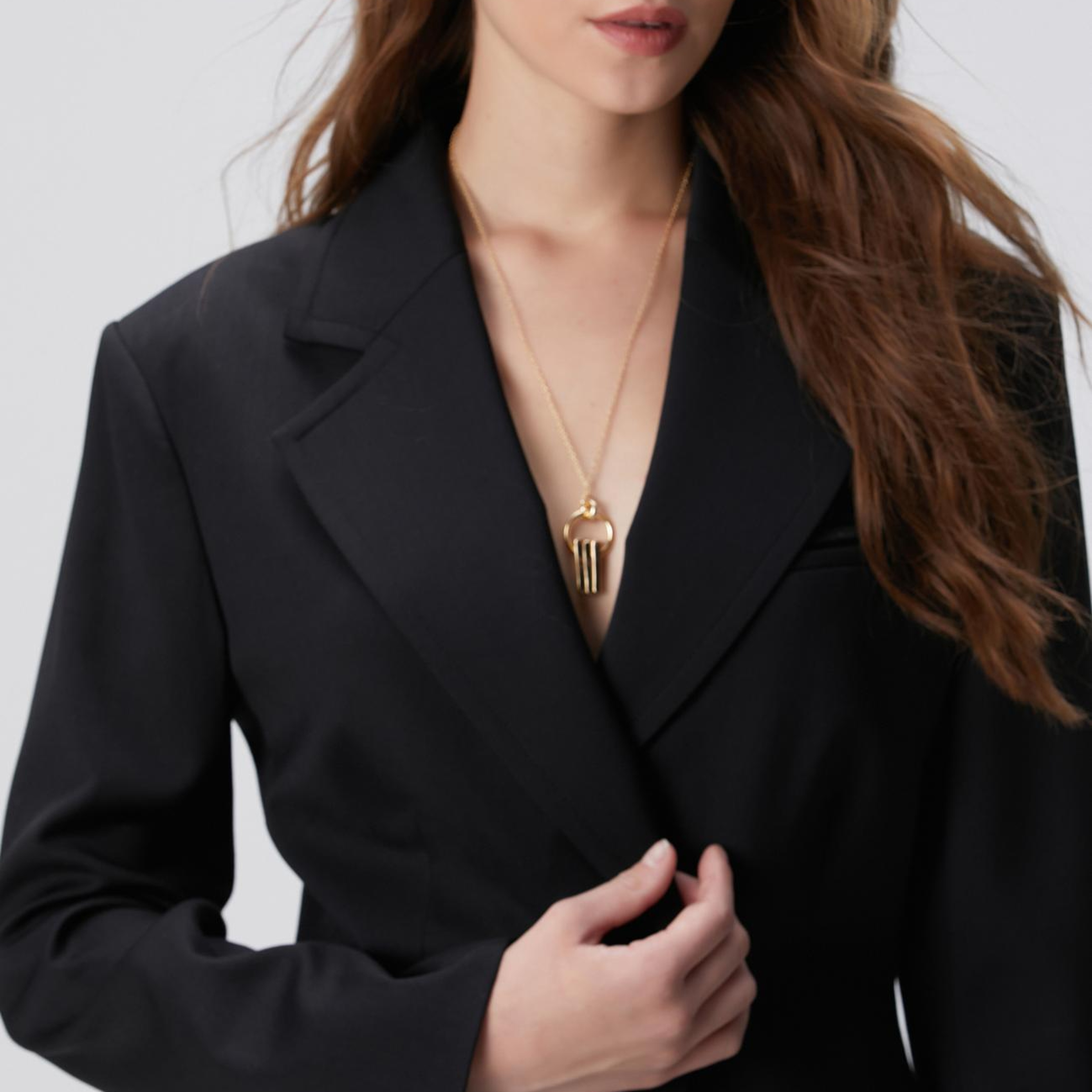 Network Kadın Siyah Yün Ceket