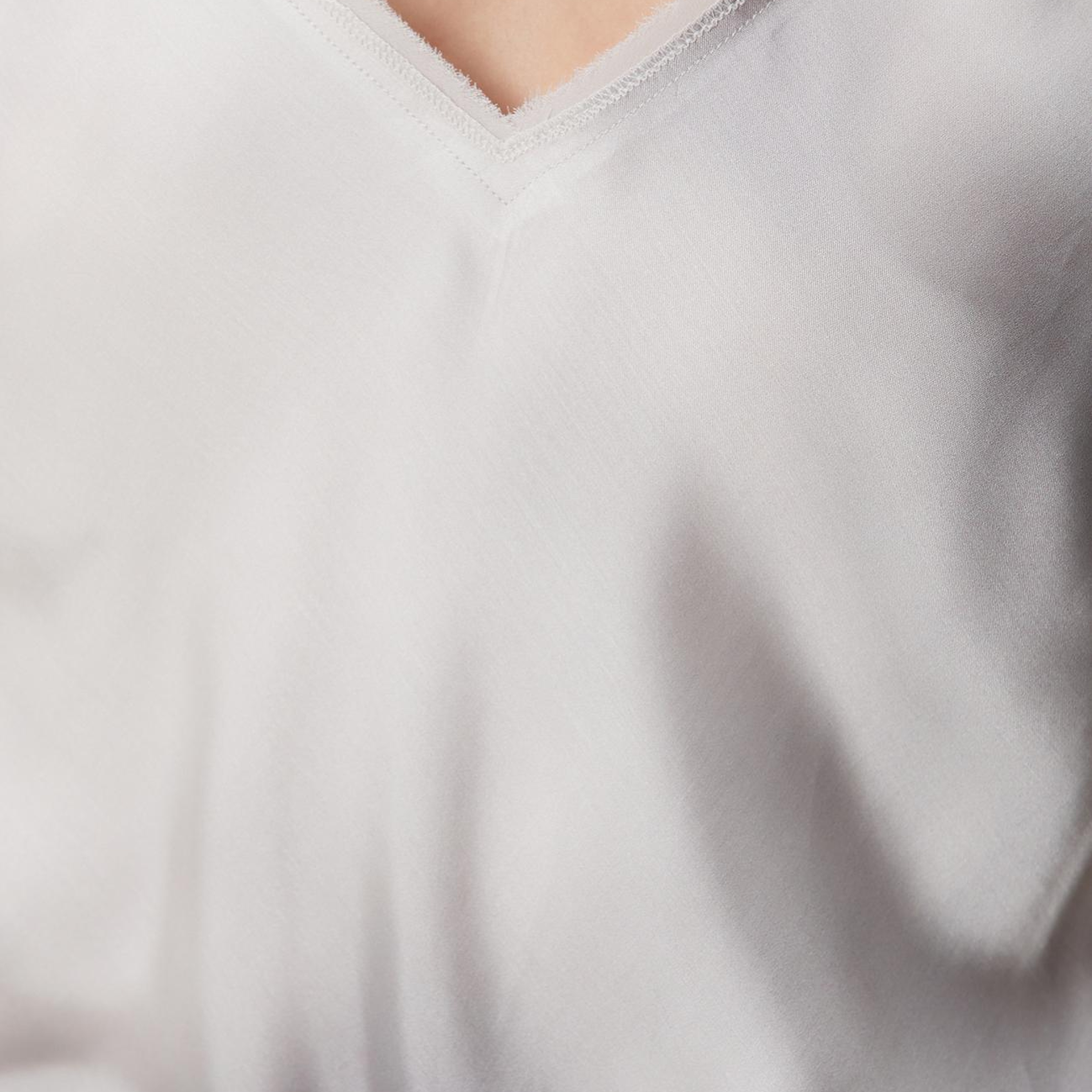 Network Kadın Sarı V Yaka Bluz