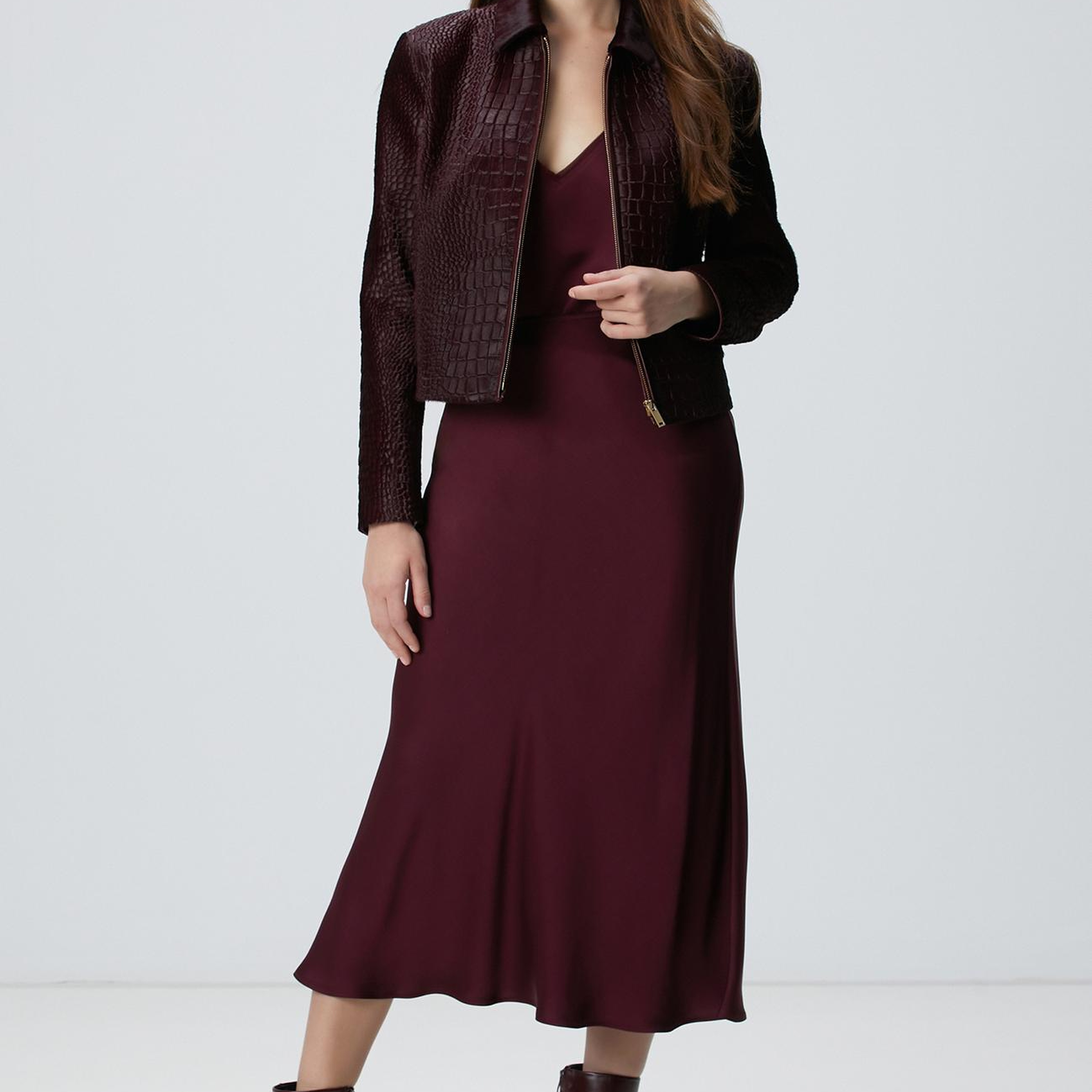 Network Kadın Bordo Bluz