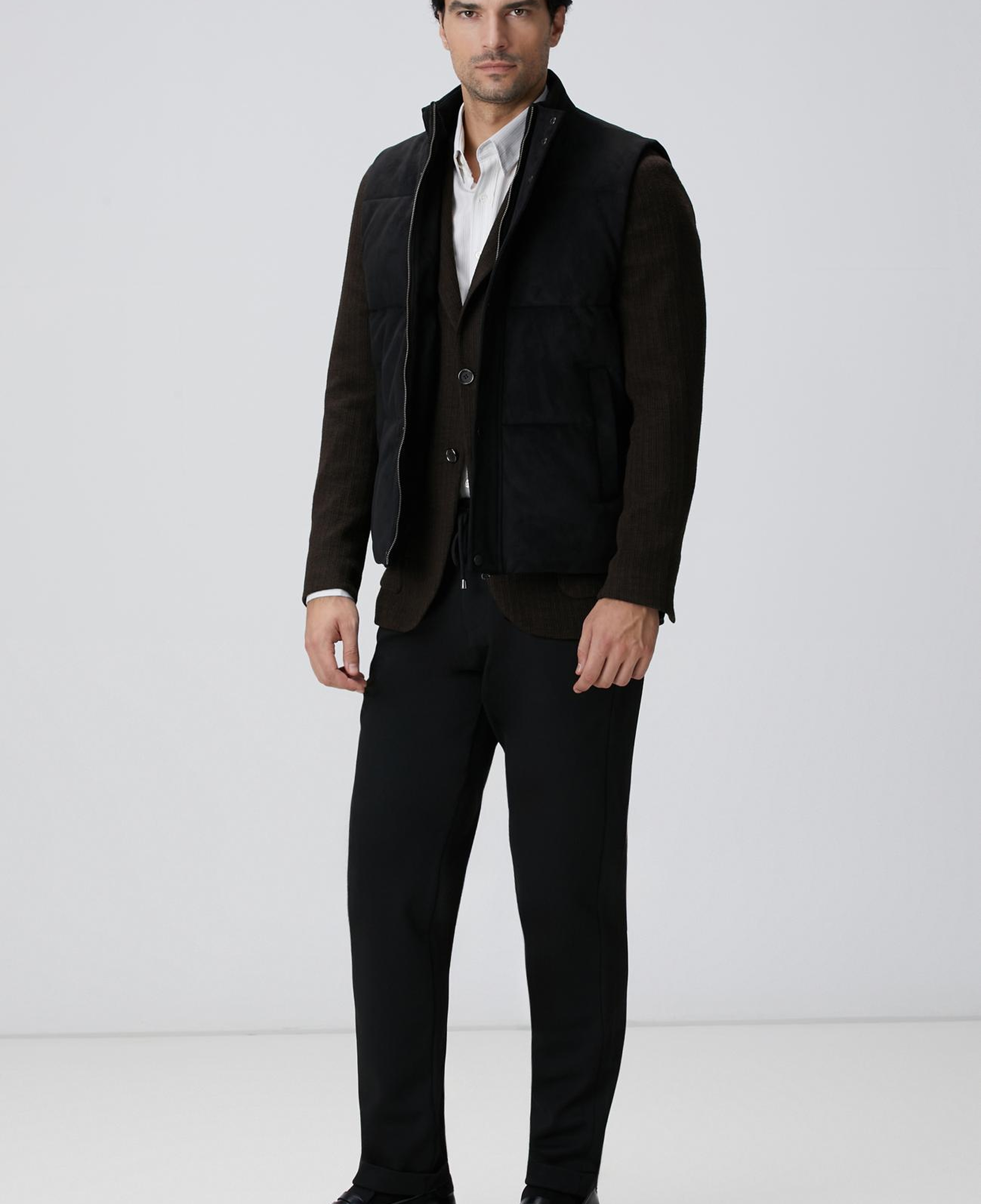 Network Erkek Beyaz Çizgili Gömlek