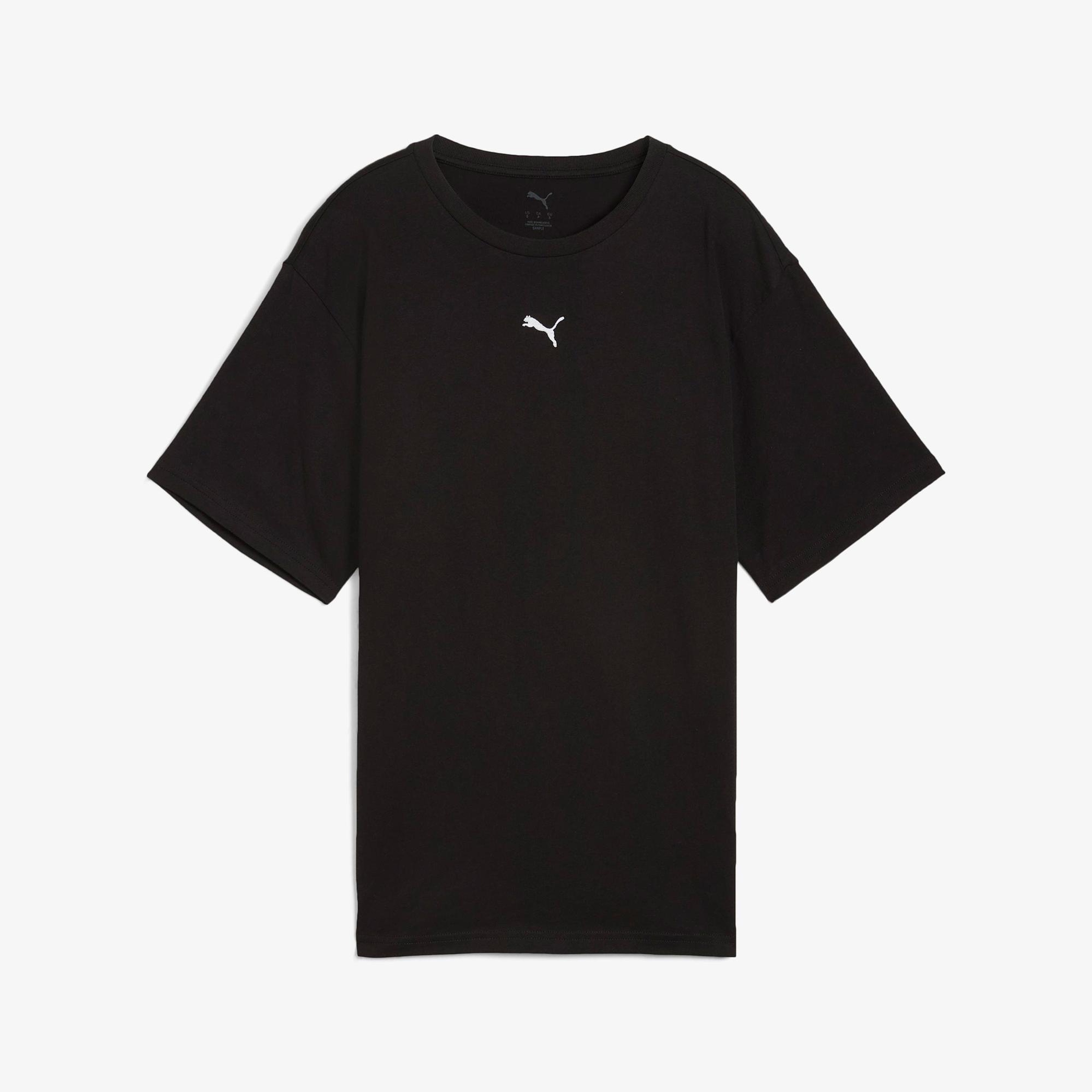 Puma Essential Relaxed Kadın Siyah T-Shirt