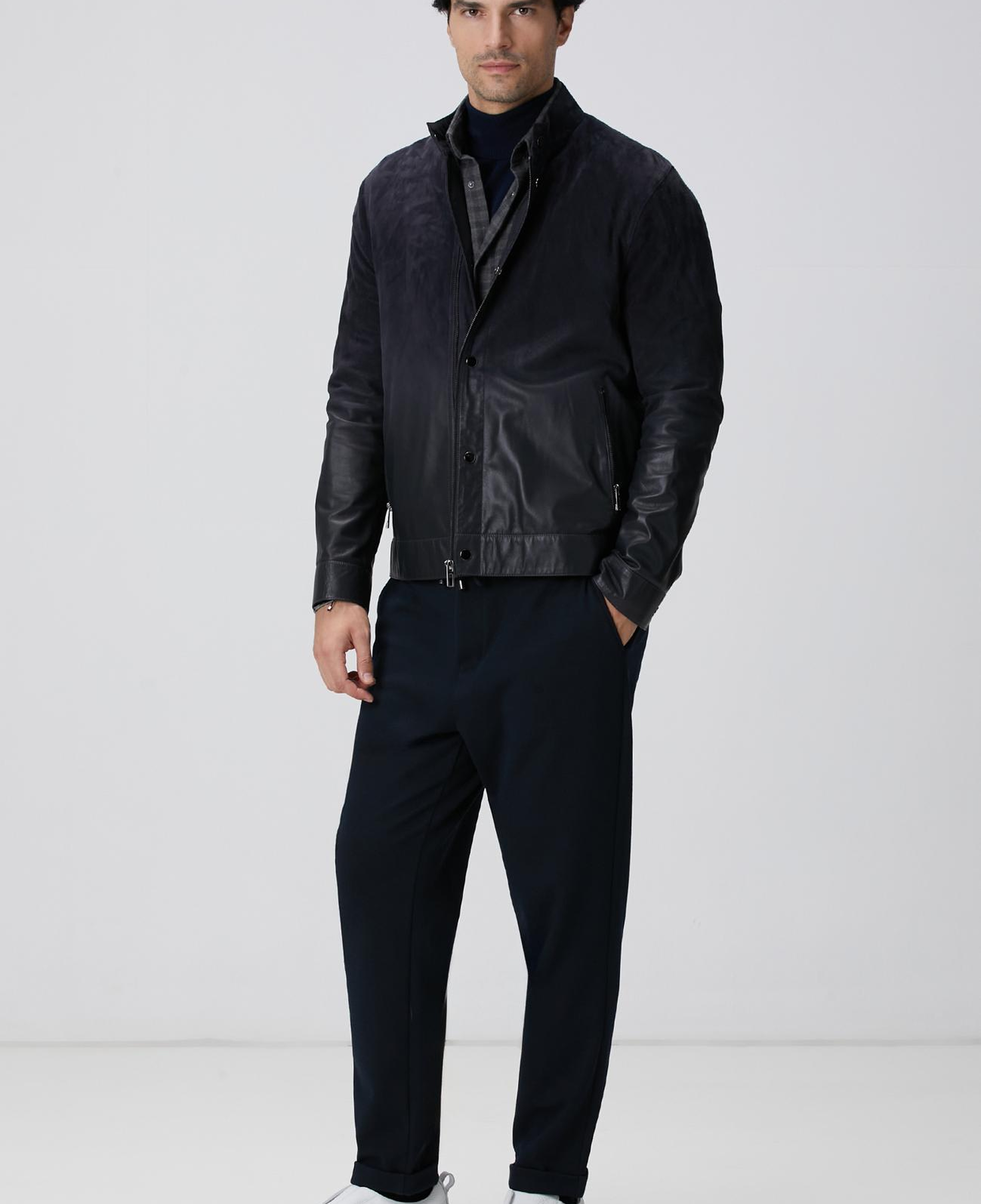 Network Erkek Antrasit Ekose Desenli Gömlek