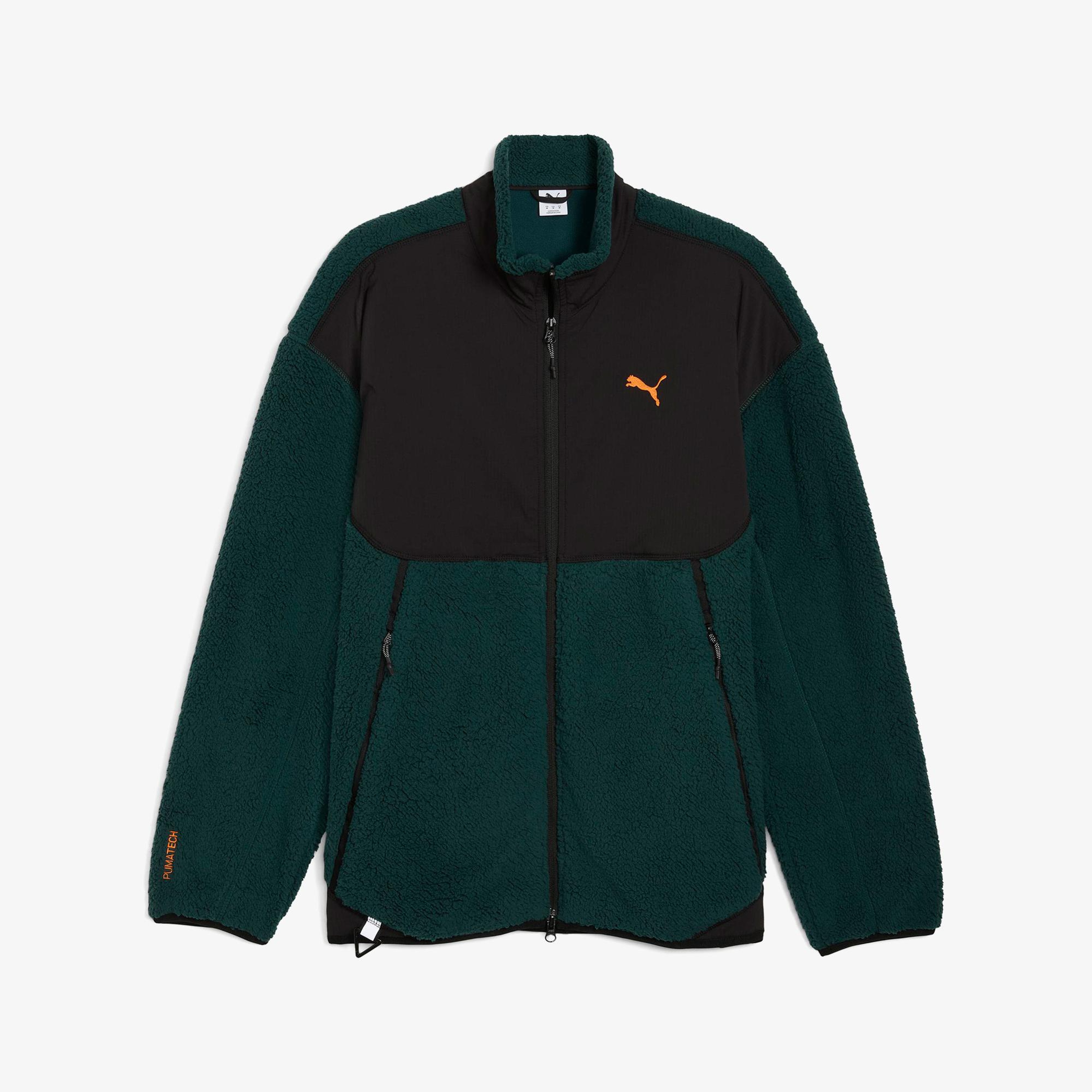 Puma TECH Soft Tech Erkek Yeşil Ceket