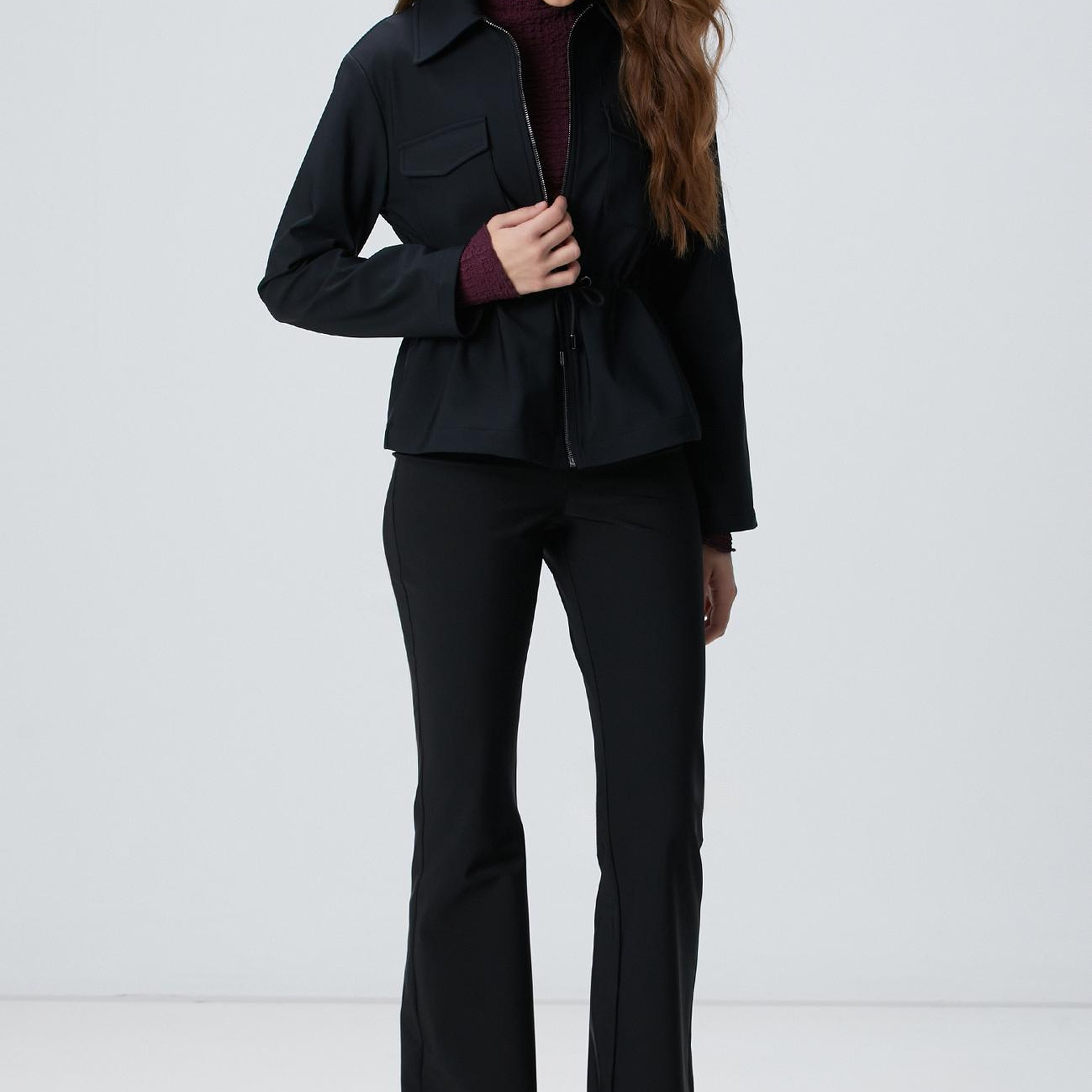 Network Kadın N-Tech Siyah Ceket
