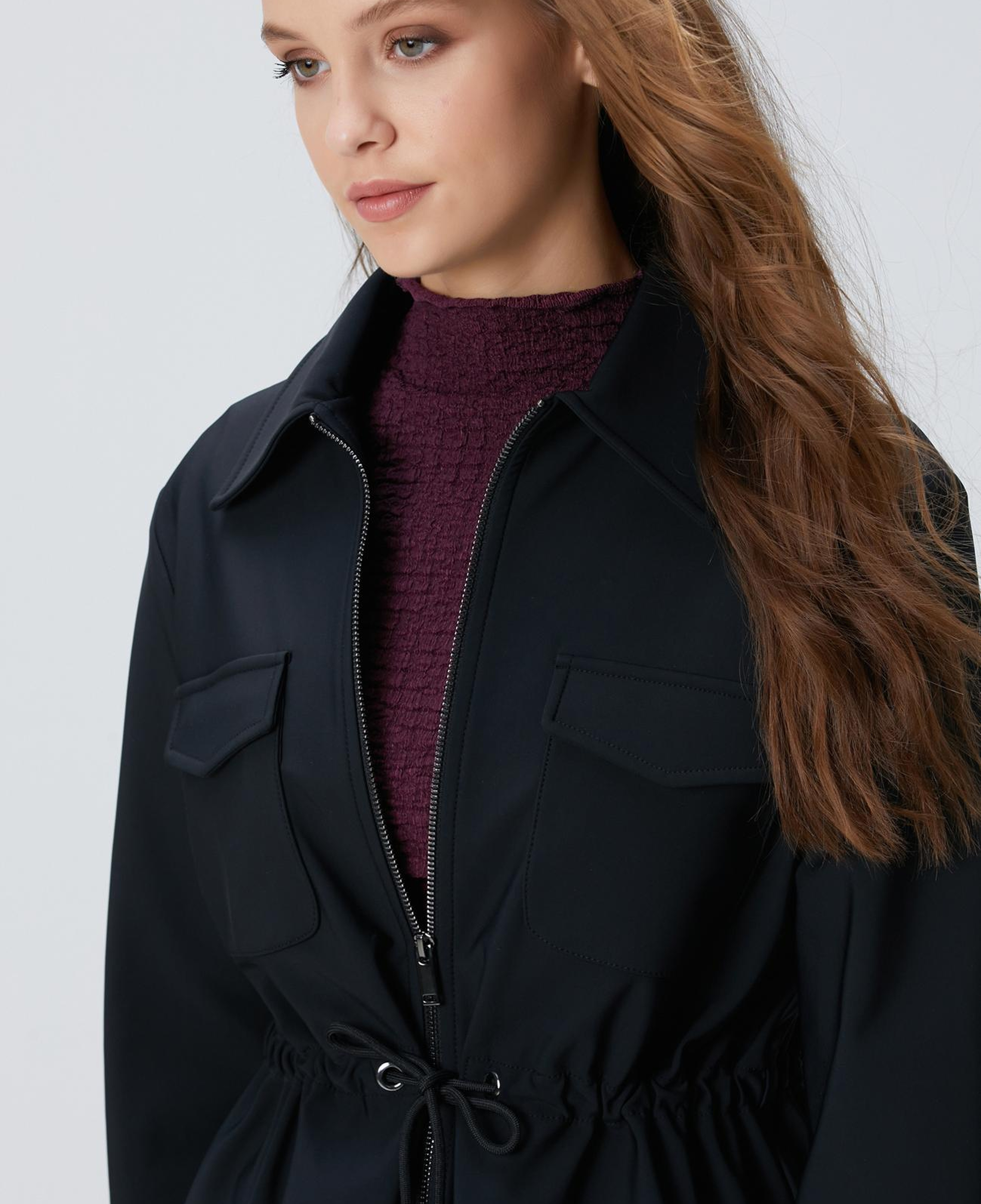 Network Kadın N-Tech Siyah Ceket