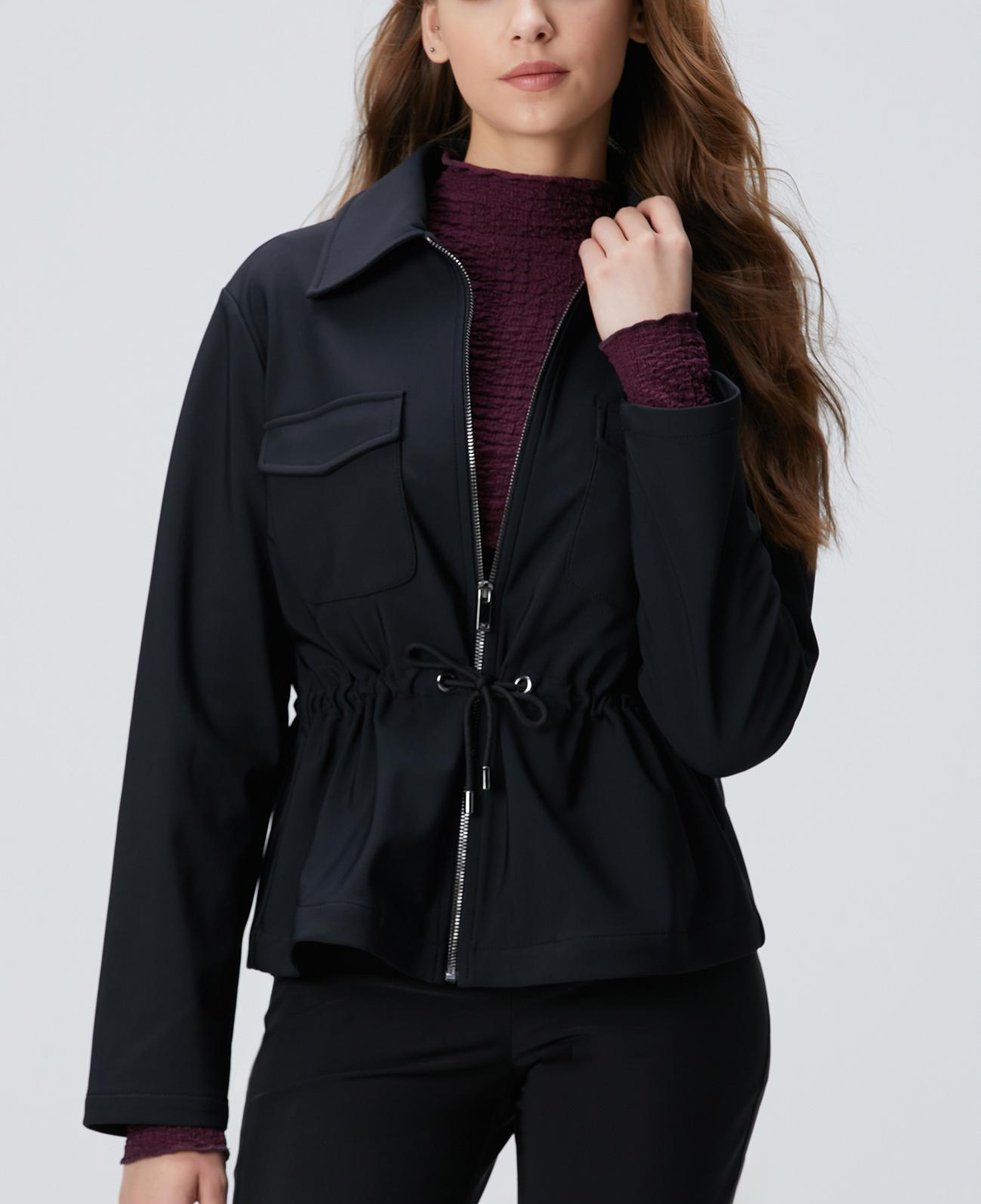 Network Kadın N-Tech Siyah Ceket