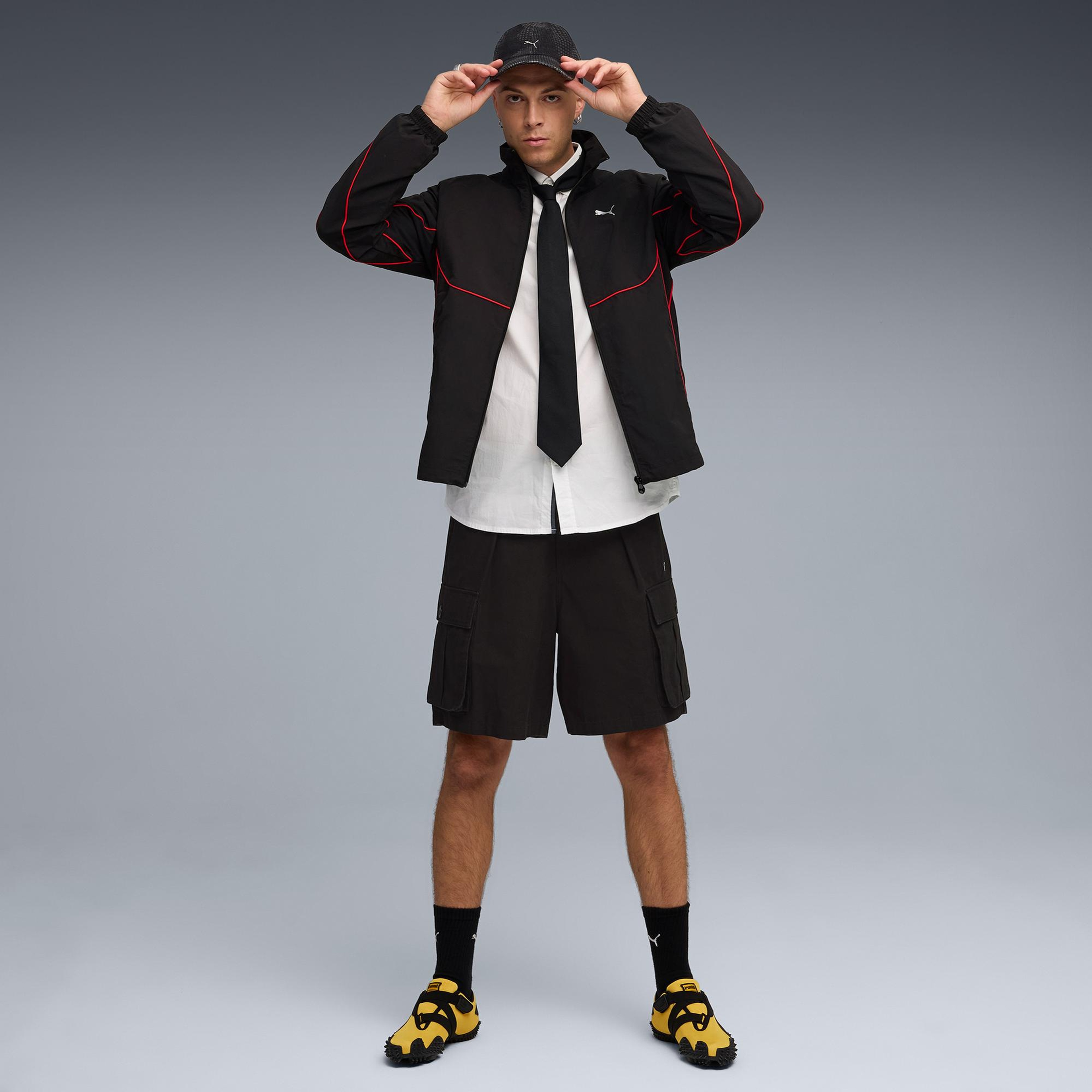 Puma TECH-X Track  Erkek Siyah Ceket