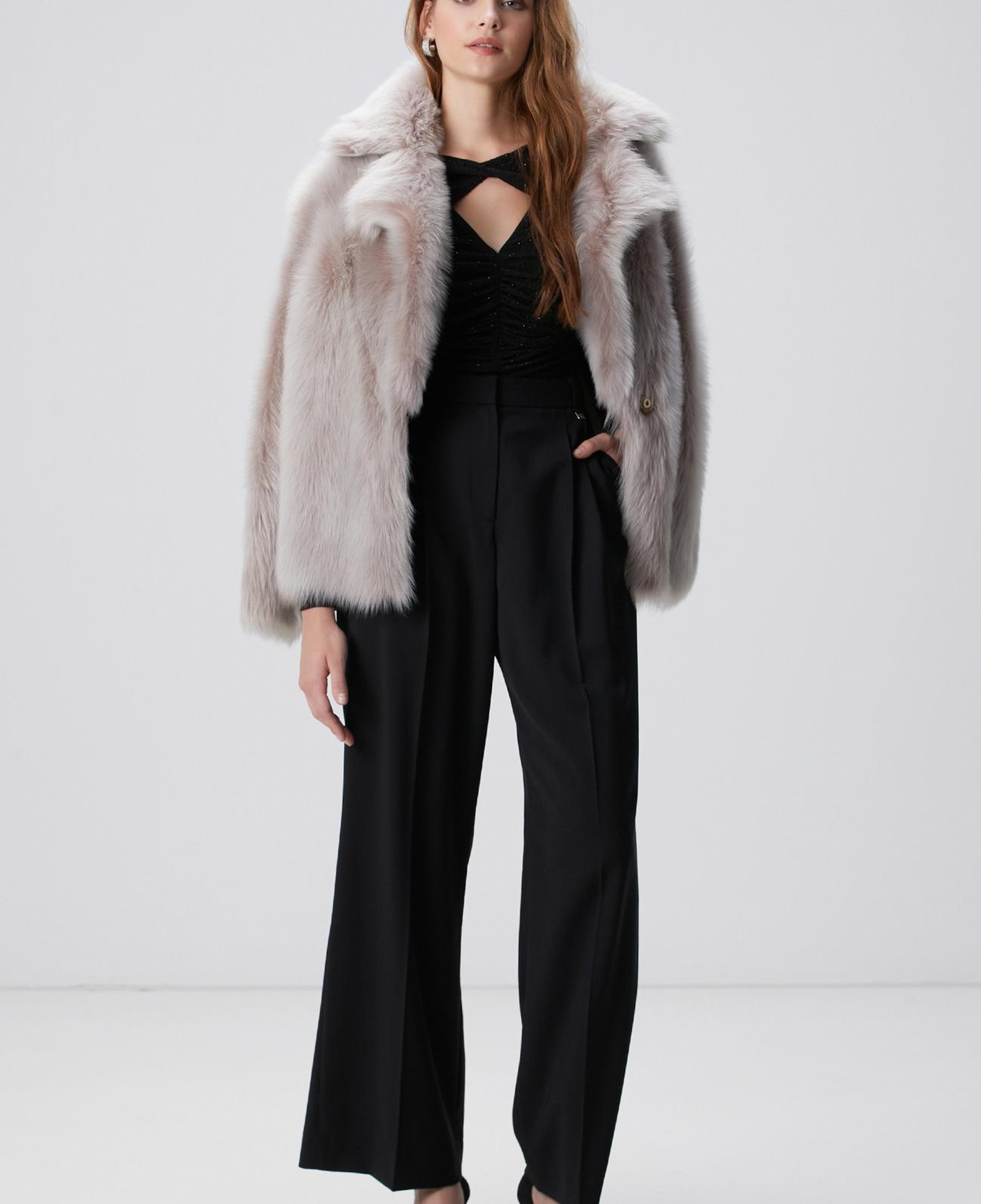 Network Kadın Siyah Bodysuit